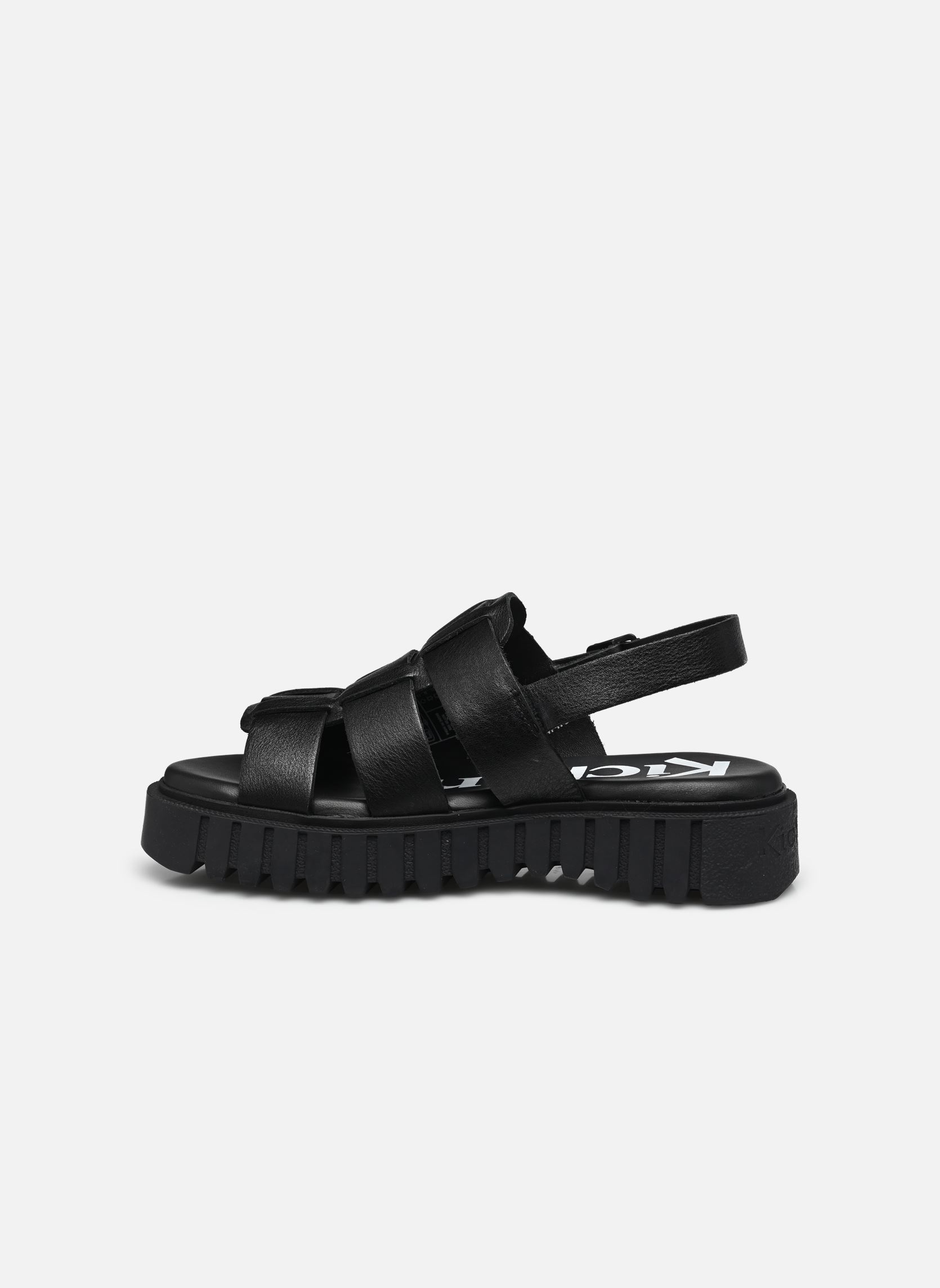 Keil- und Plateausandalen KICK FALIYA damen schwarz Kickers Keil- und Plateausandalen KICK FALIYA damen schwarz Noir