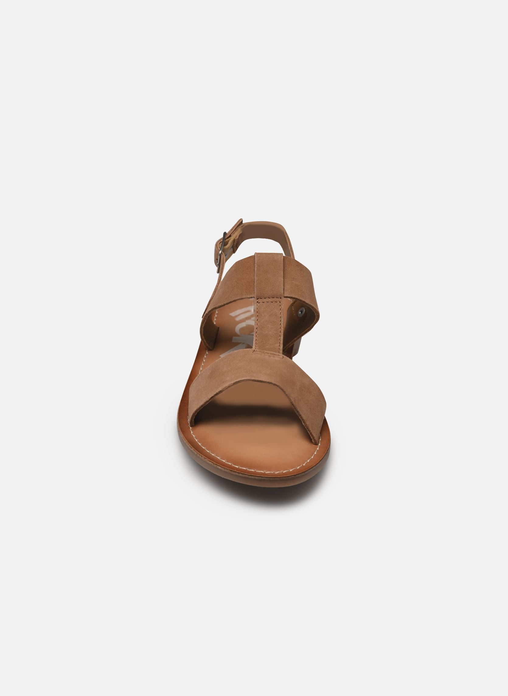 Sandalen KICK DINES dames bruin Kickers Sandalen KICK DINES dames bruin Camel