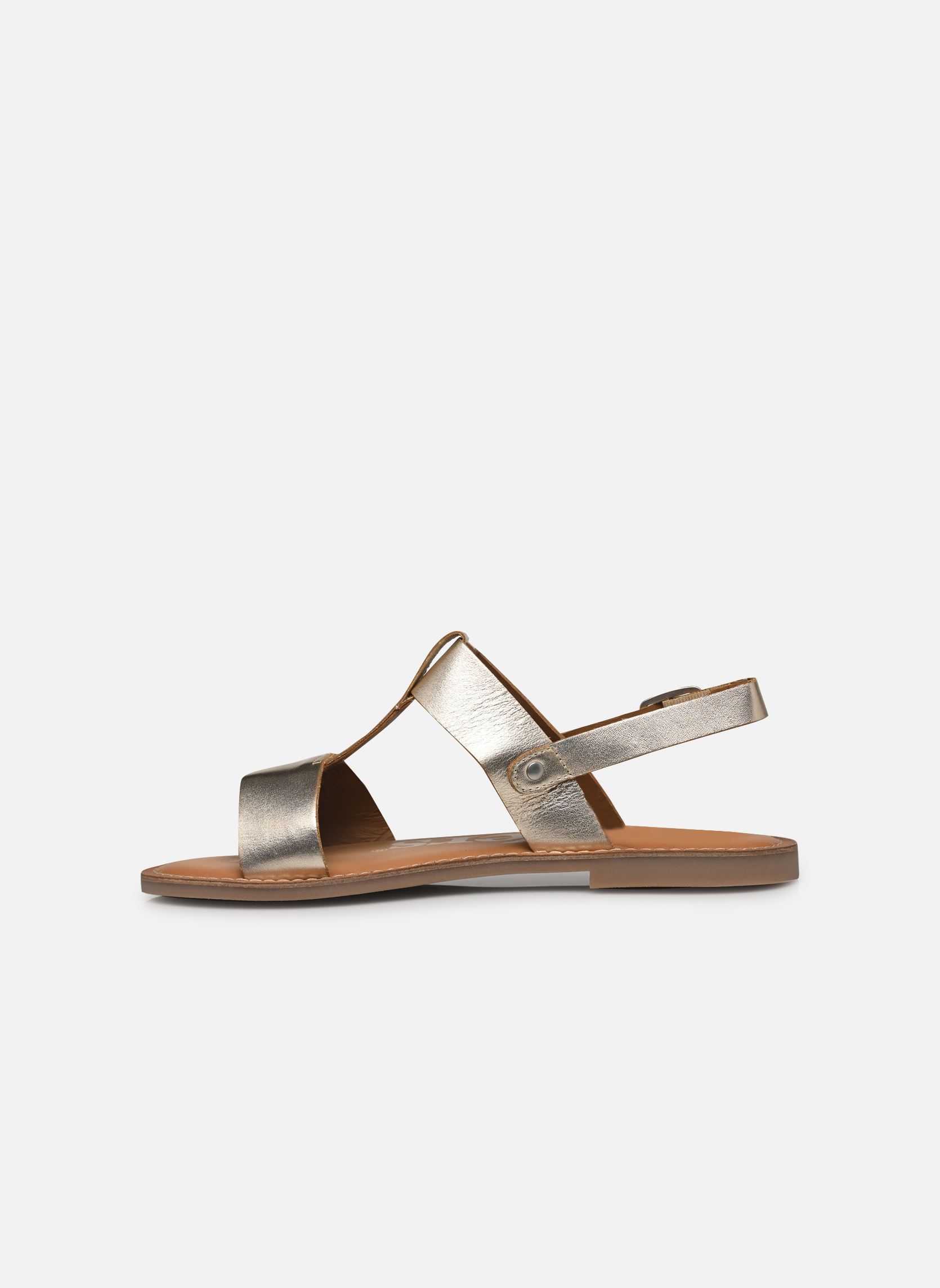 Sandalen KICK DINES damen gold und bronze Kickers Sandalen KICK DINES damen gold und bronze Or