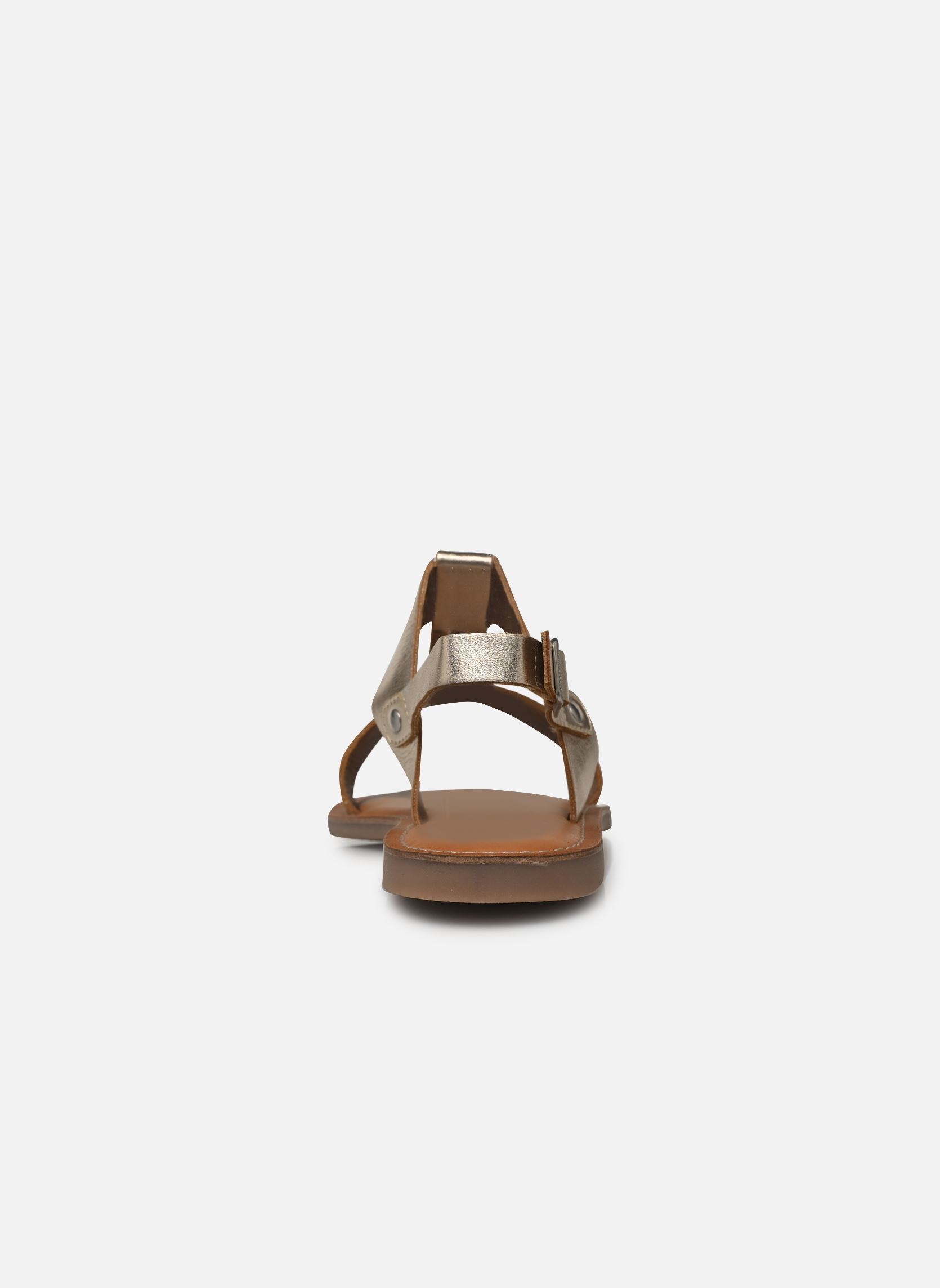 Sandalen KICK DINES damen gold und bronze Kickers Sandalen KICK DINES damen gold und bronze Or