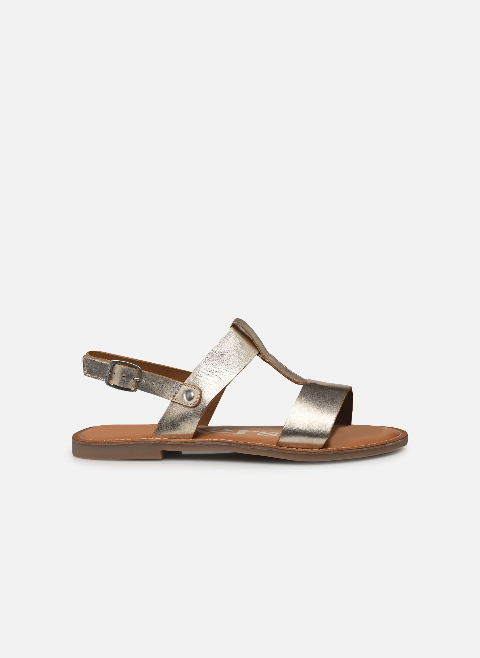 Sandalen KICK DINES damen gold und bronze Kickers Sandalen KICK DINES damen gold und bronze Or
