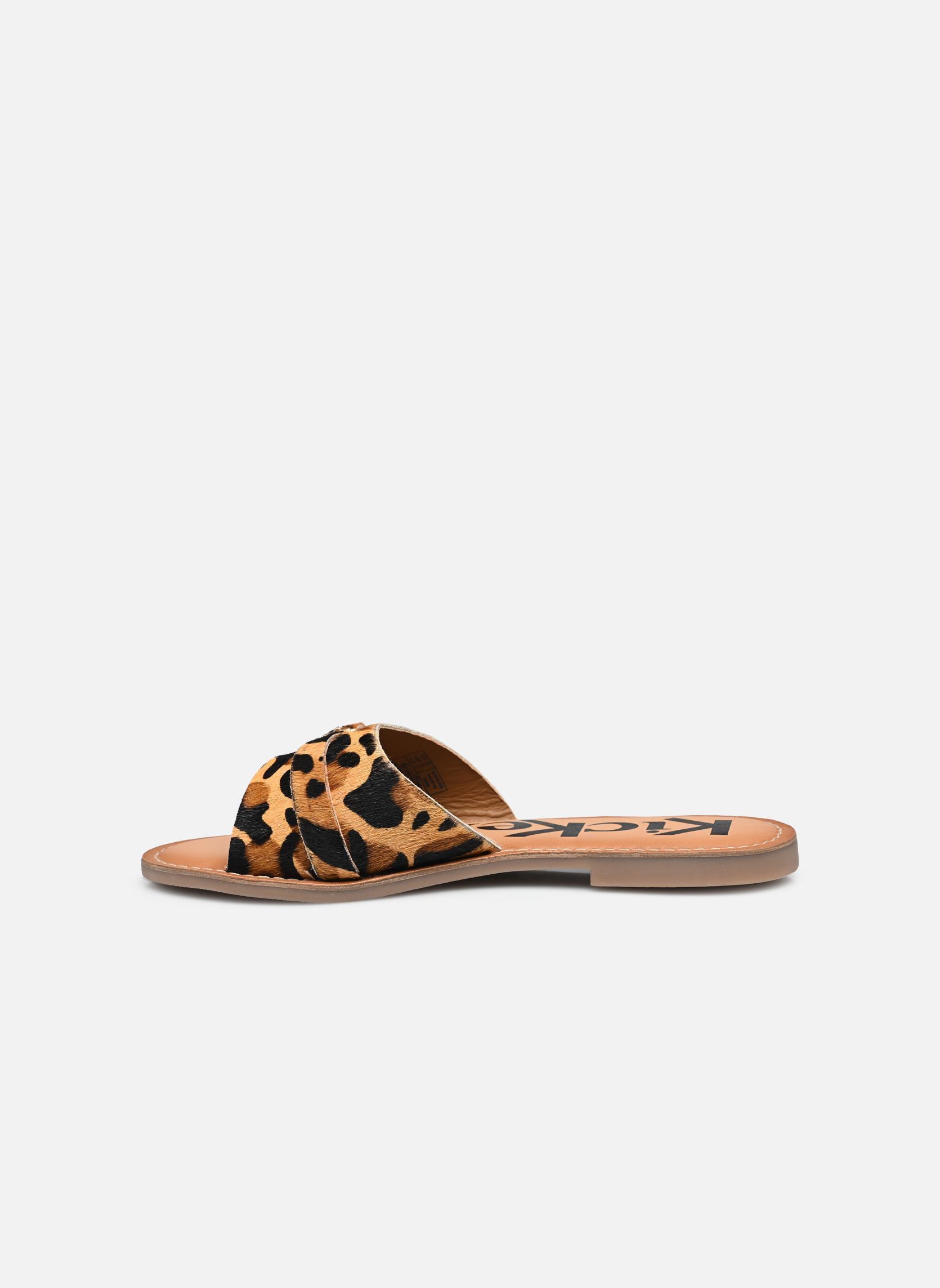 Pantoletten und Clogs KICK DIWANA damen braun Kickers Pantoletten und Clogs KICK DIWANA damen braun Camel leopard