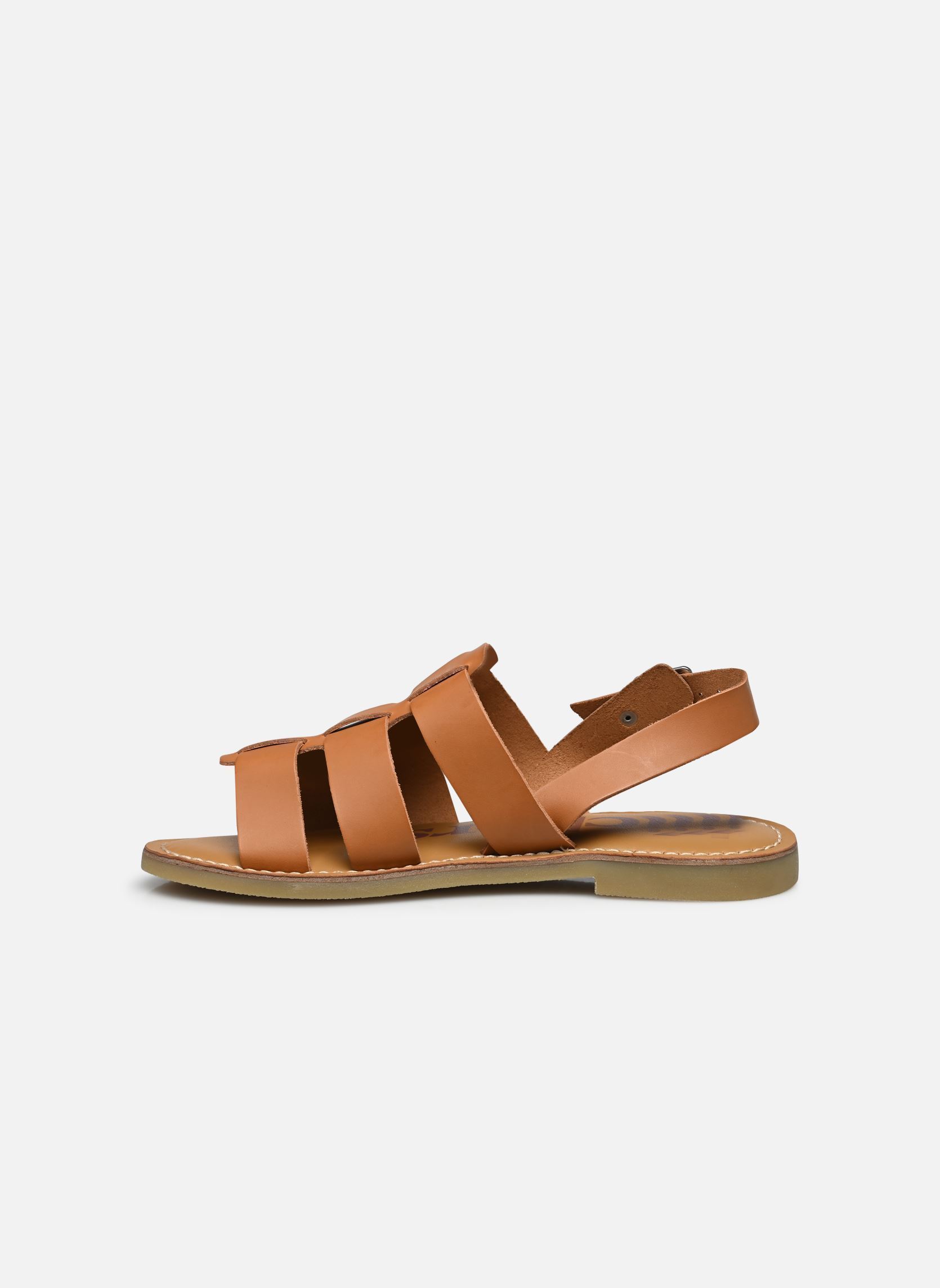Sandalen KICK LANDOR dames bruin Kickers Sandalen KICK LANDOR dames bruin Camel