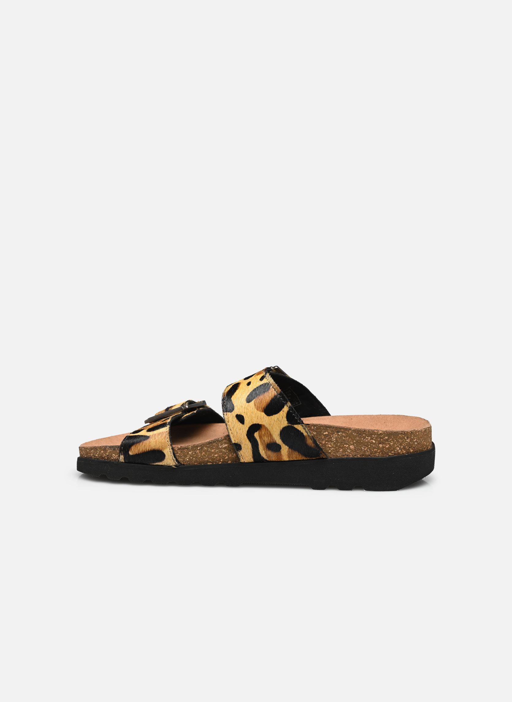 Zuecos y mules KICK LISA mujer marrón Kickers Zuecos y mules KICK LISA mujer marrón Camel leopard