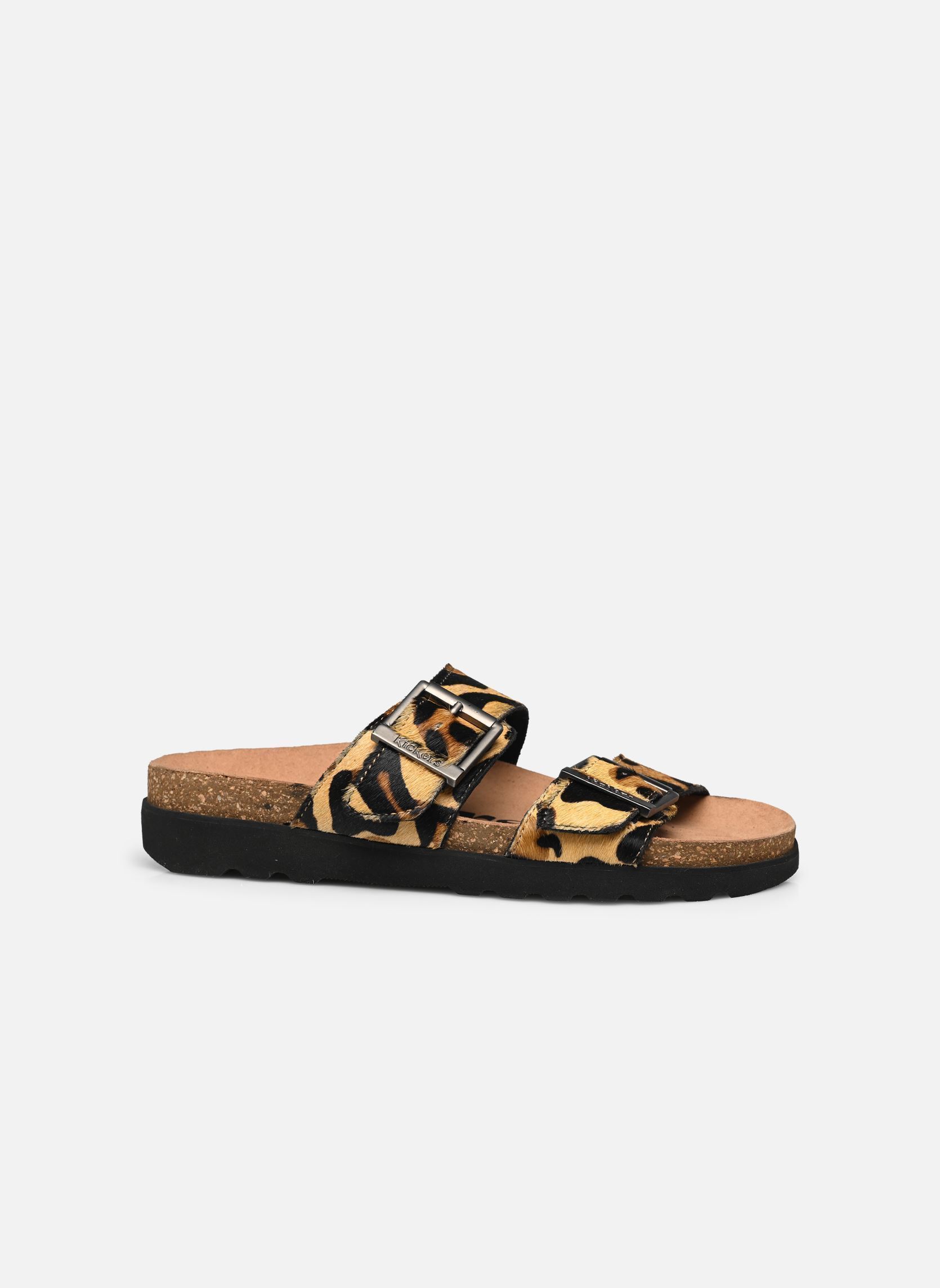 Zuecos y mules KICK LISA mujer marrón Kickers Zuecos y mules KICK LISA mujer marrón Camel leopard