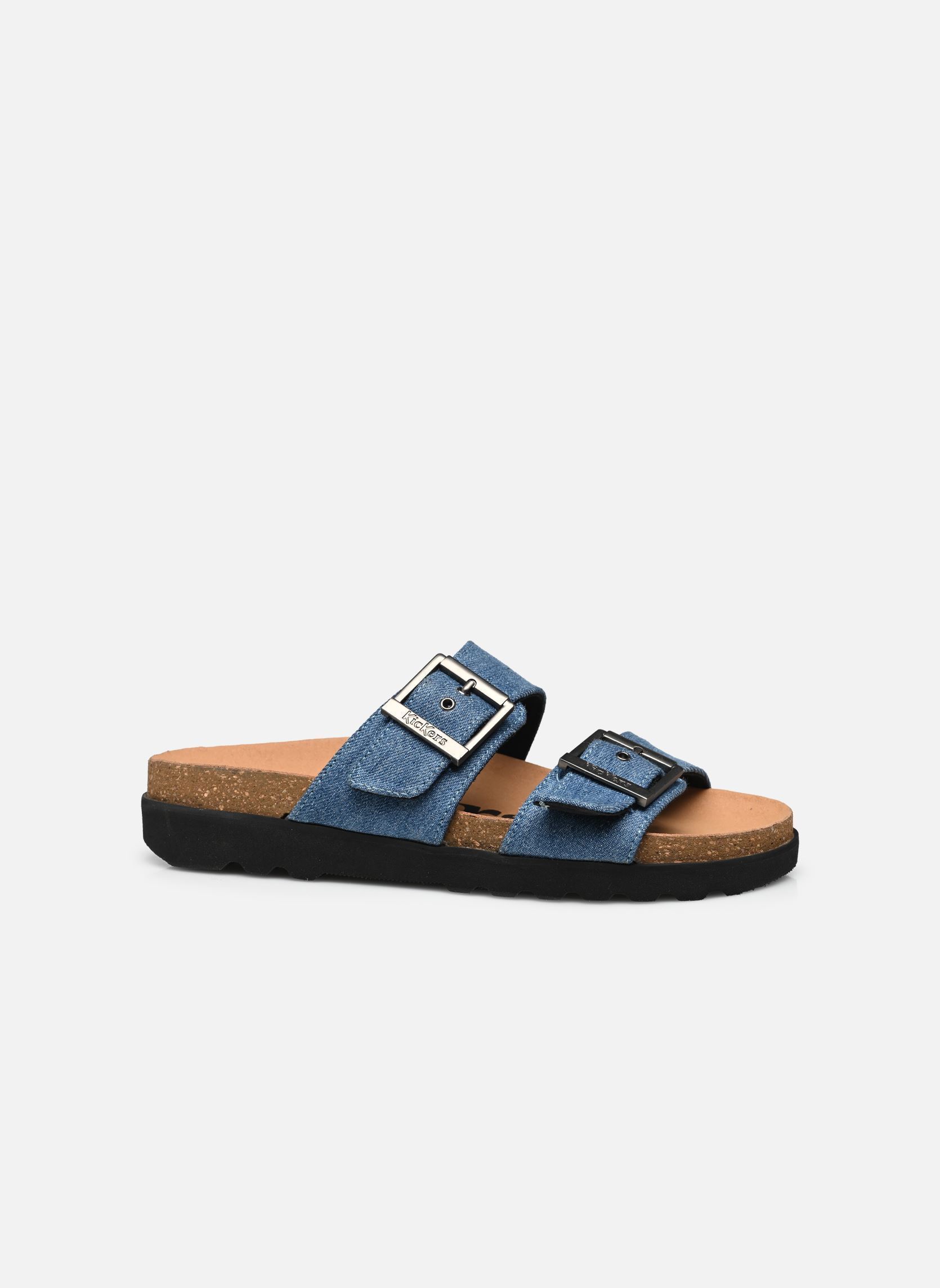 Mules et sabots KICK LISA femme bleu Kickers Mules et sabots KICK LISA femme bleu Bleu Jean