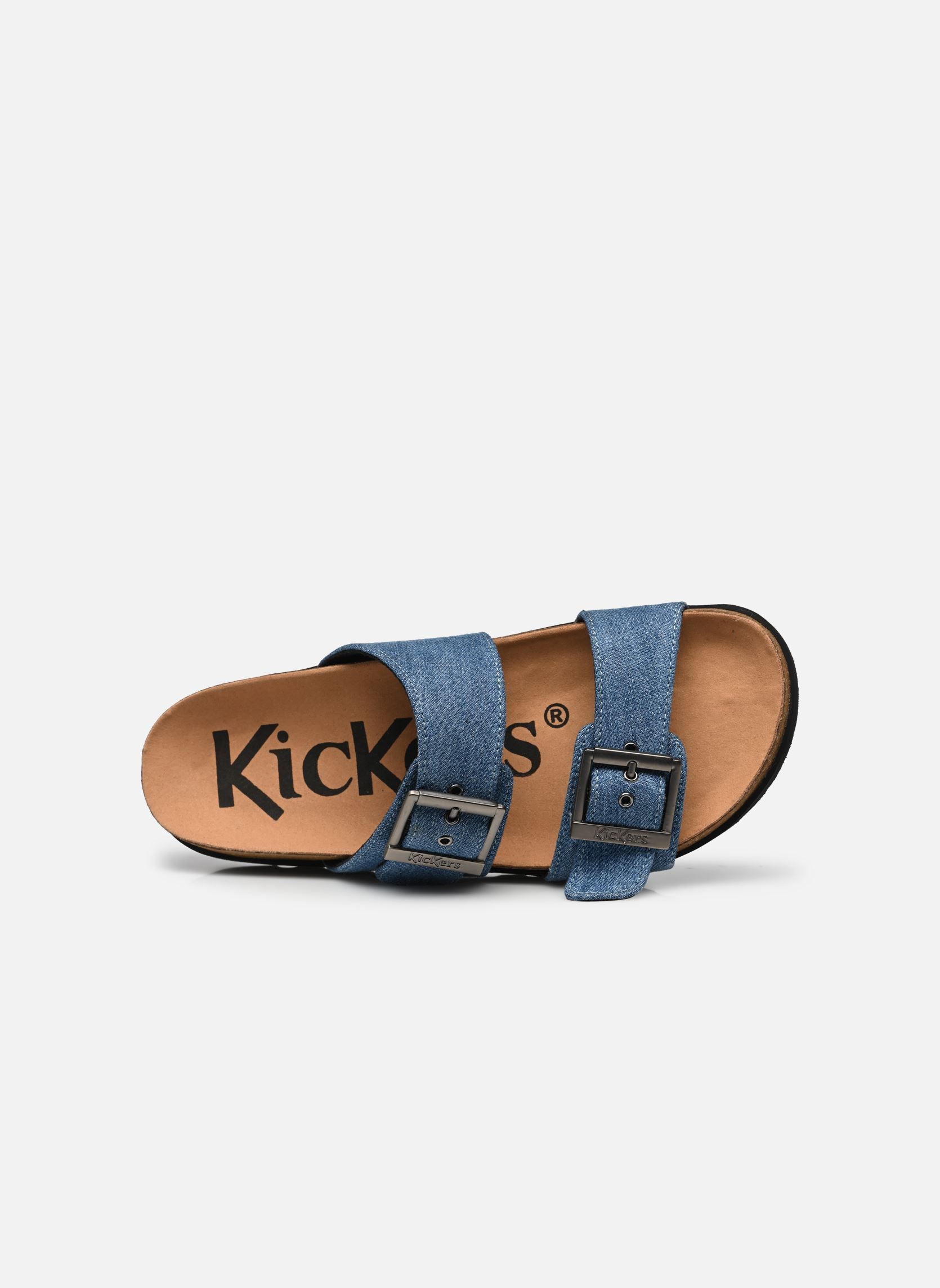 Mules et sabots KICK LISA femme bleu Kickers Mules et sabots KICK LISA femme bleu Bleu Jean