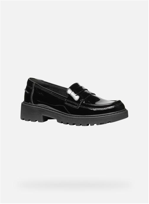 Geox Mocassins J CASEY GIRL fille noir
