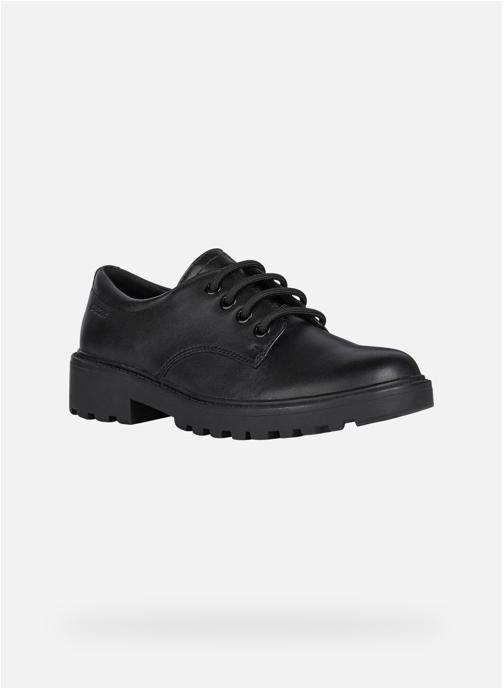 Geox Derbies J CASEY GIRL fille noir