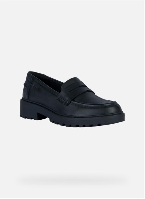 Geox Mocassins J CASEY GIRL fille noir