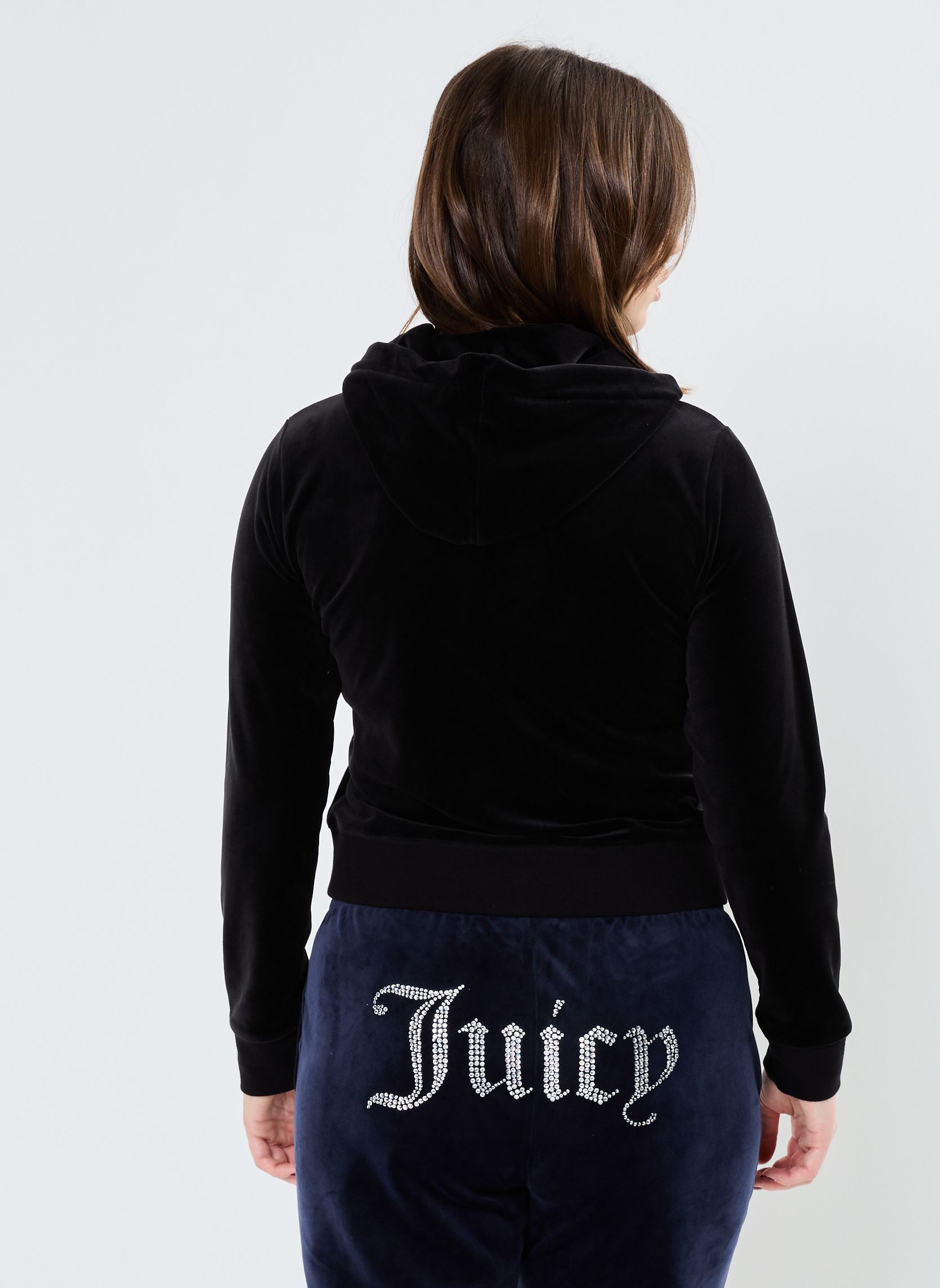Sweaters met rits Robertson Petit dames zwart JUICY COUTURE Sweaters met rits Robertson Petit dames zwart BLACK