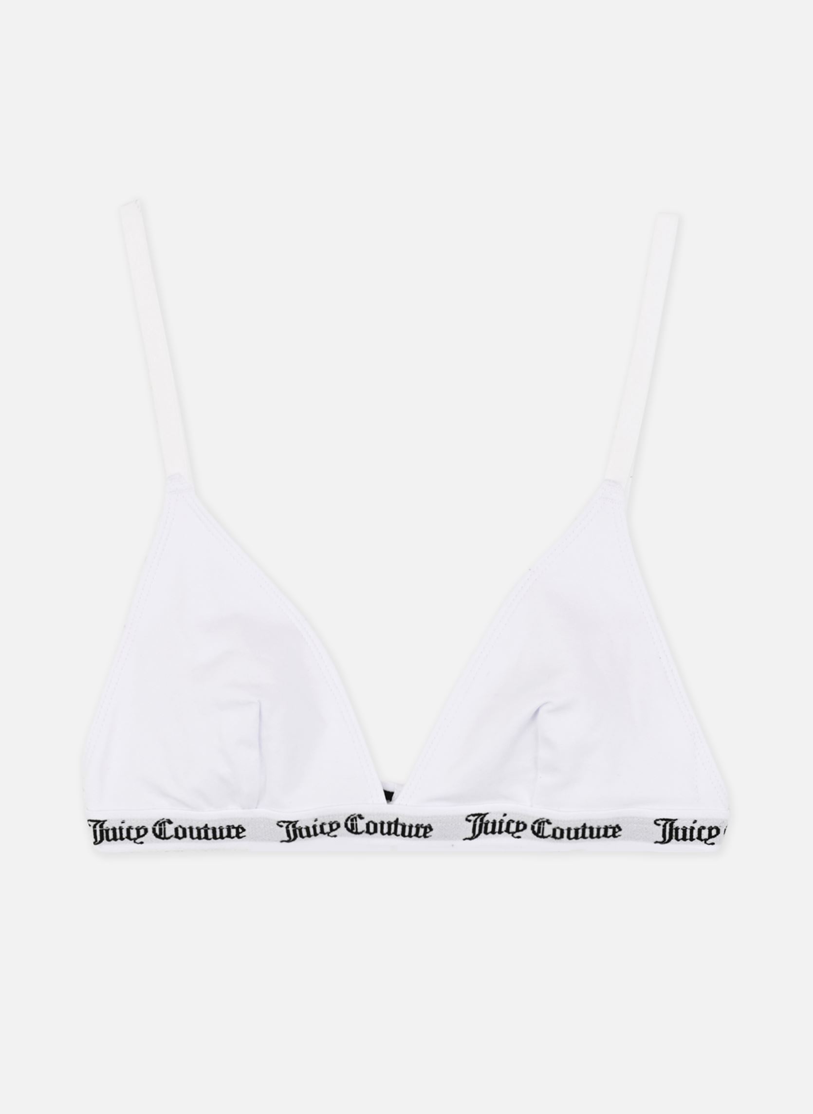 Sport-BHs Triangle Bra damen weiß JUICY COUTURE Sport-BHs Triangle Bra damen weiß WHITE
