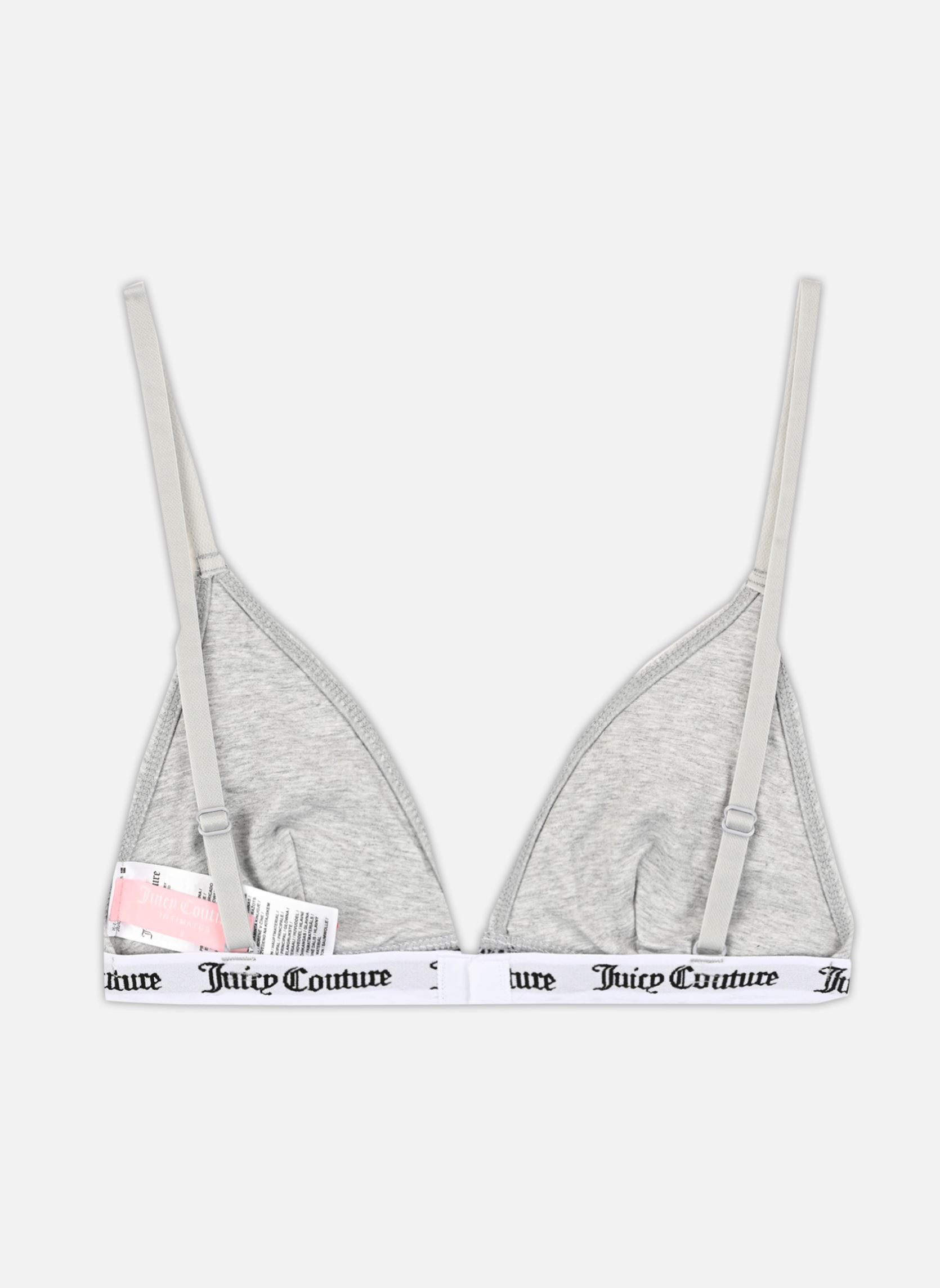 Sportbeha's Triangle Bra dames grijs JUICY COUTURE Sportbeha's Triangle Bra dames grijs SILVER MARL