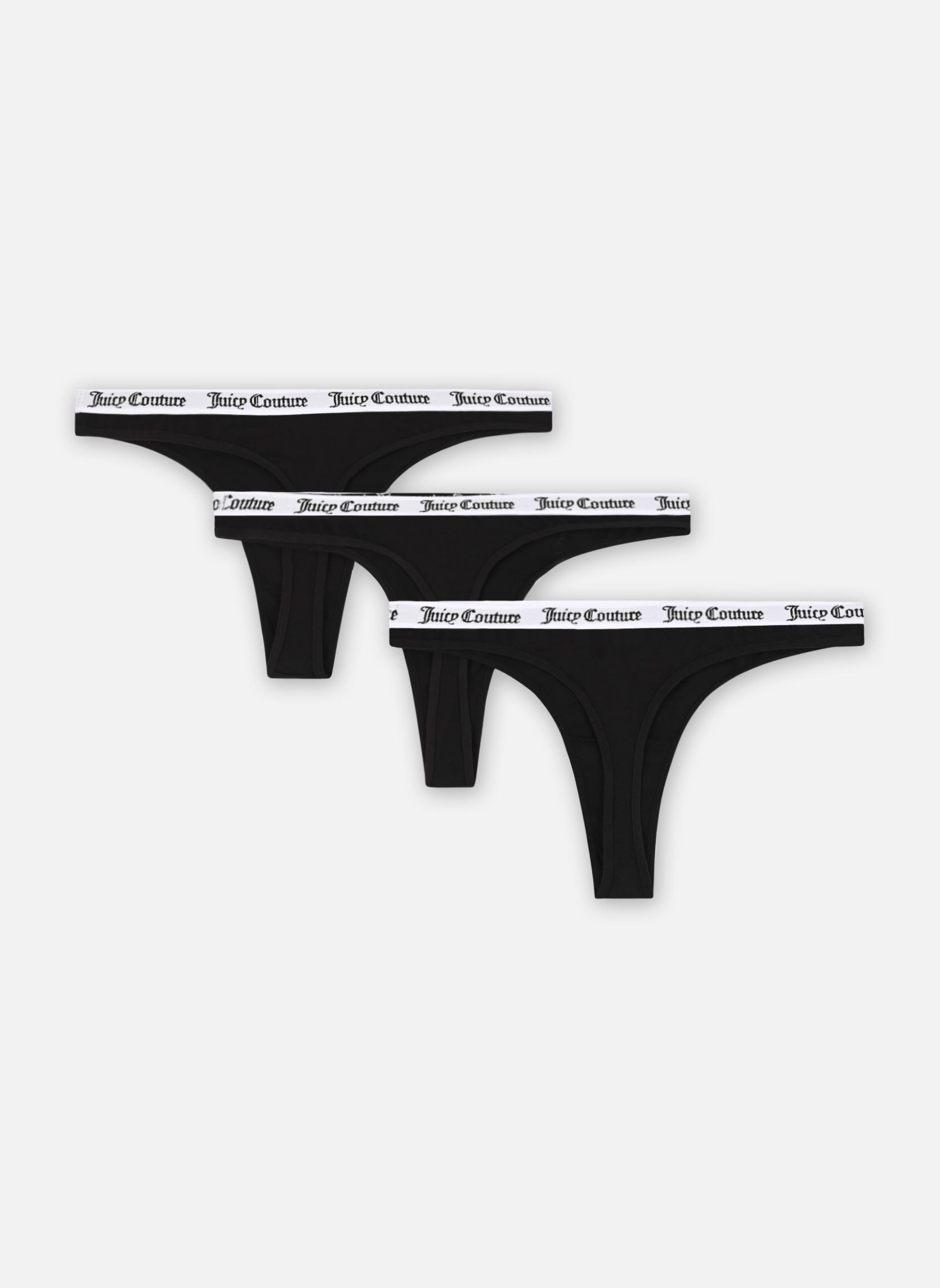 Shortys Dana Thong Pk femme noir JUICY COUTURE Shortys Dana Thong Pk femme noir BLACK