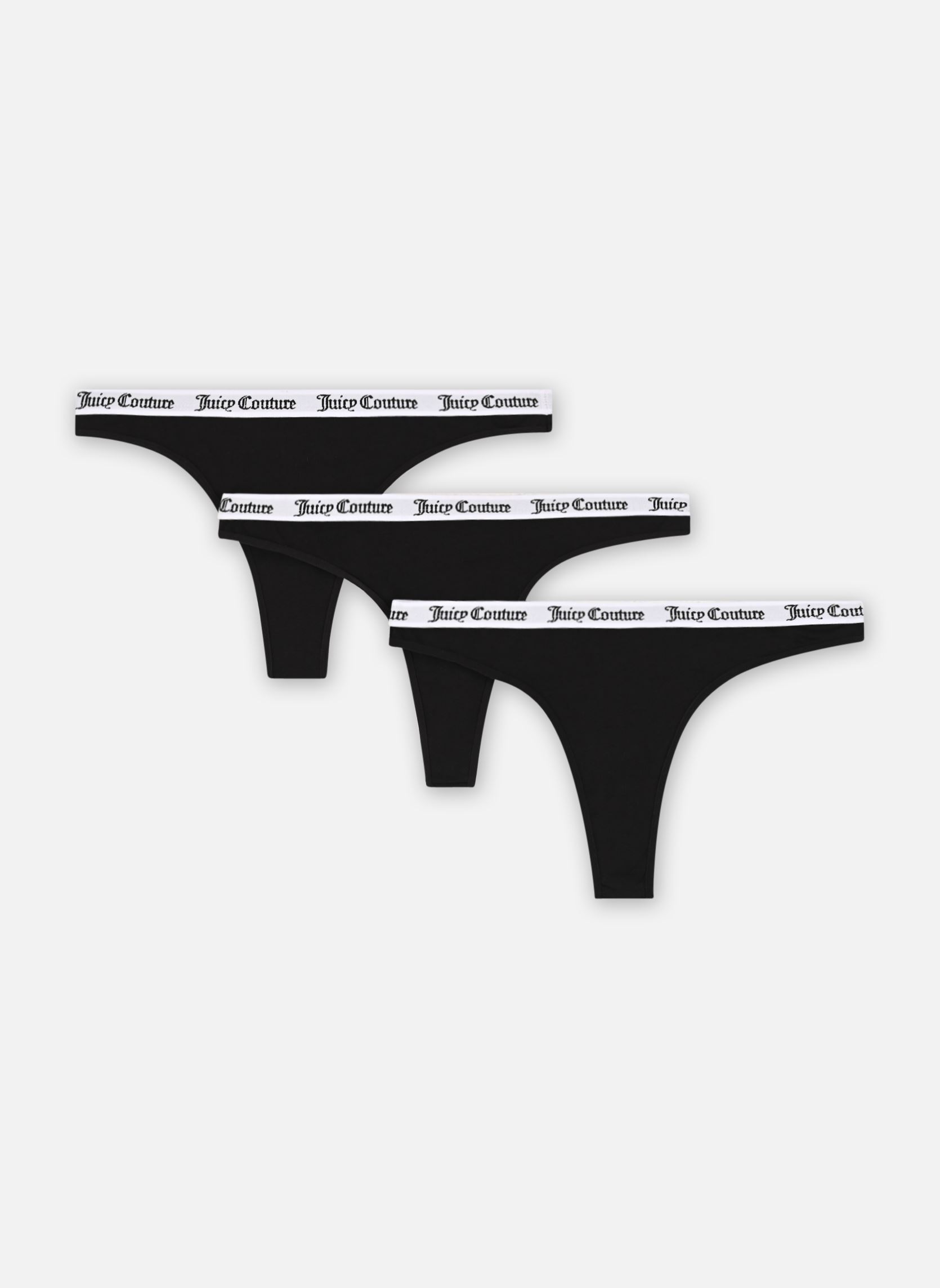 Shortys Dana Thong Pk femme noir JUICY COUTURE Shortys Dana Thong Pk femme noir BLACK