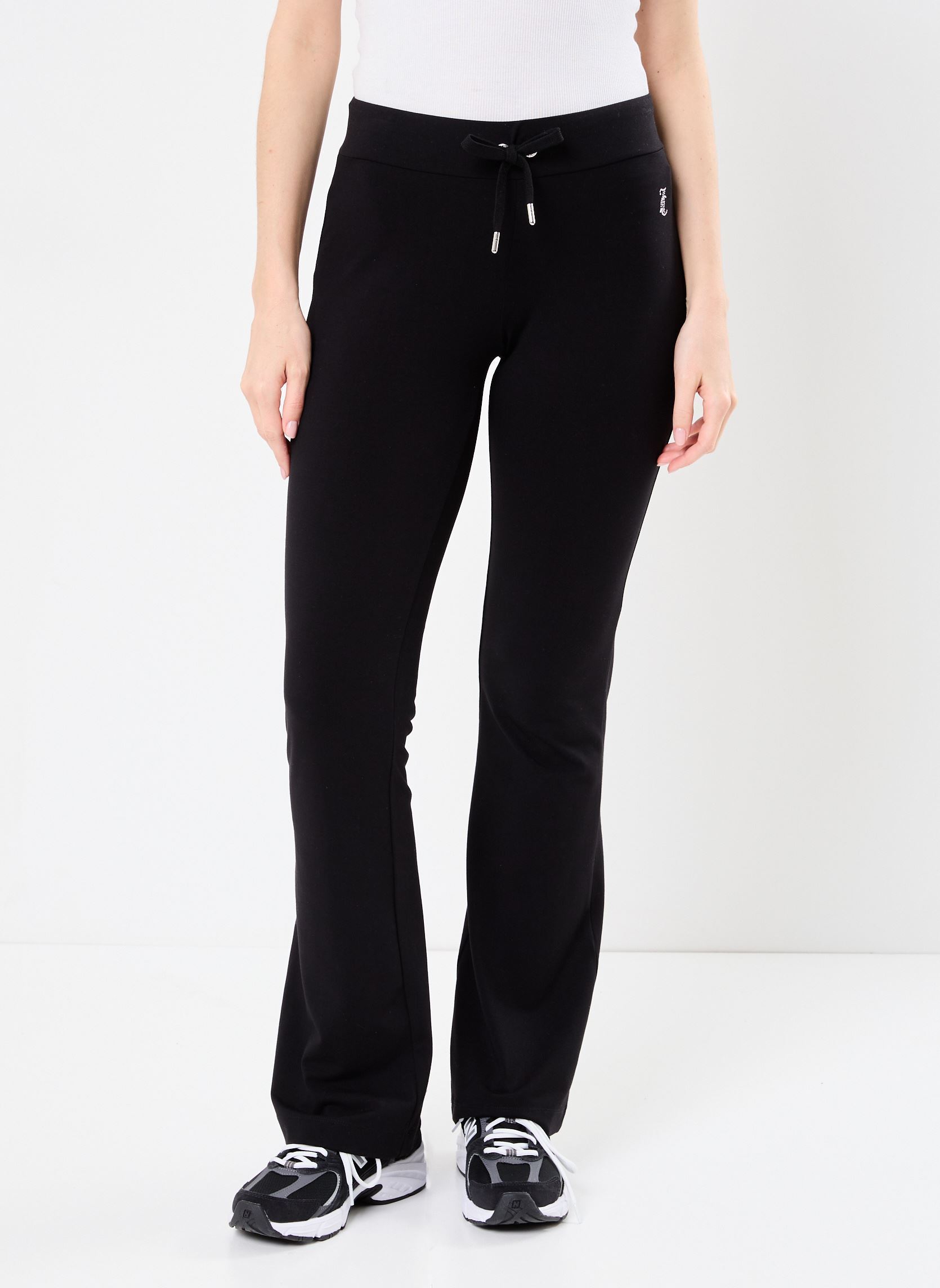 Pantaloni da jogging Single Jersey Apollo Low Rise donna nero JUICY COUTURE Pantaloni da jogging Single Jersey Apollo Low Rise donna nero BLACK