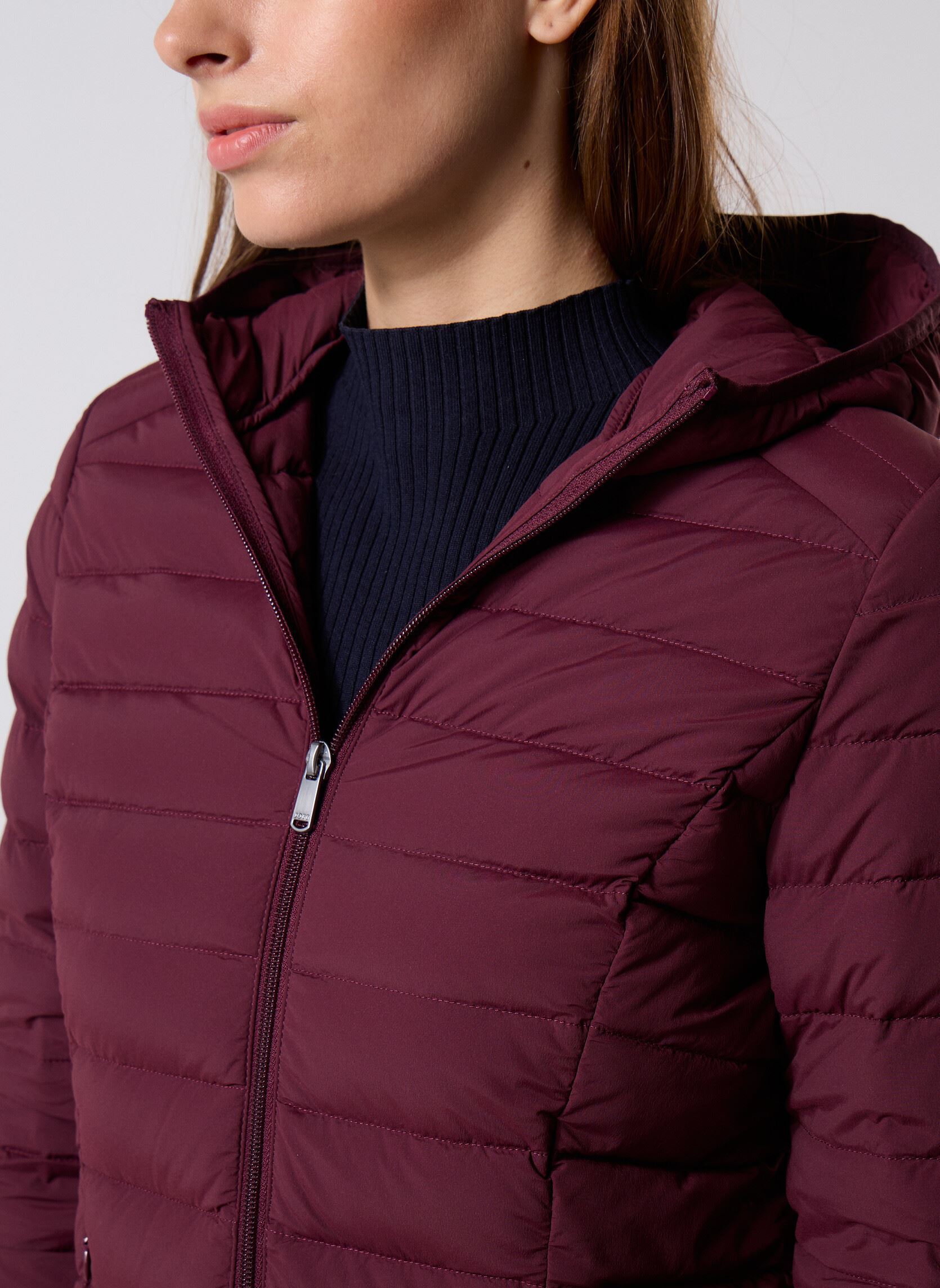 Daunenjacken SALMA damen bordeaux JOTT Daunenjacken SALMA damen bordeaux DARK CHERRY