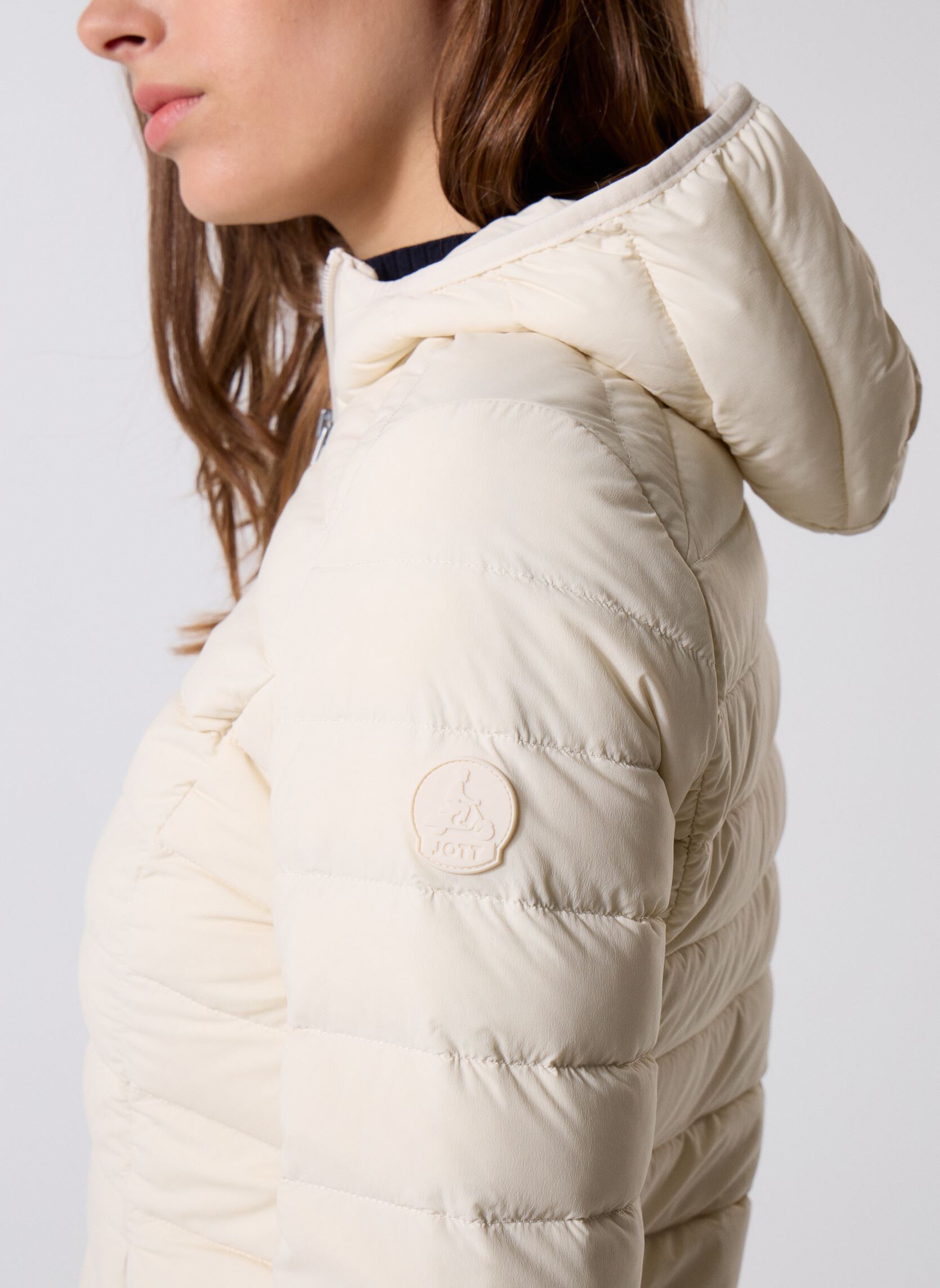 Doudounes SALMA femme blanc JOTT Doudounes SALMA femme blanc NATURAL