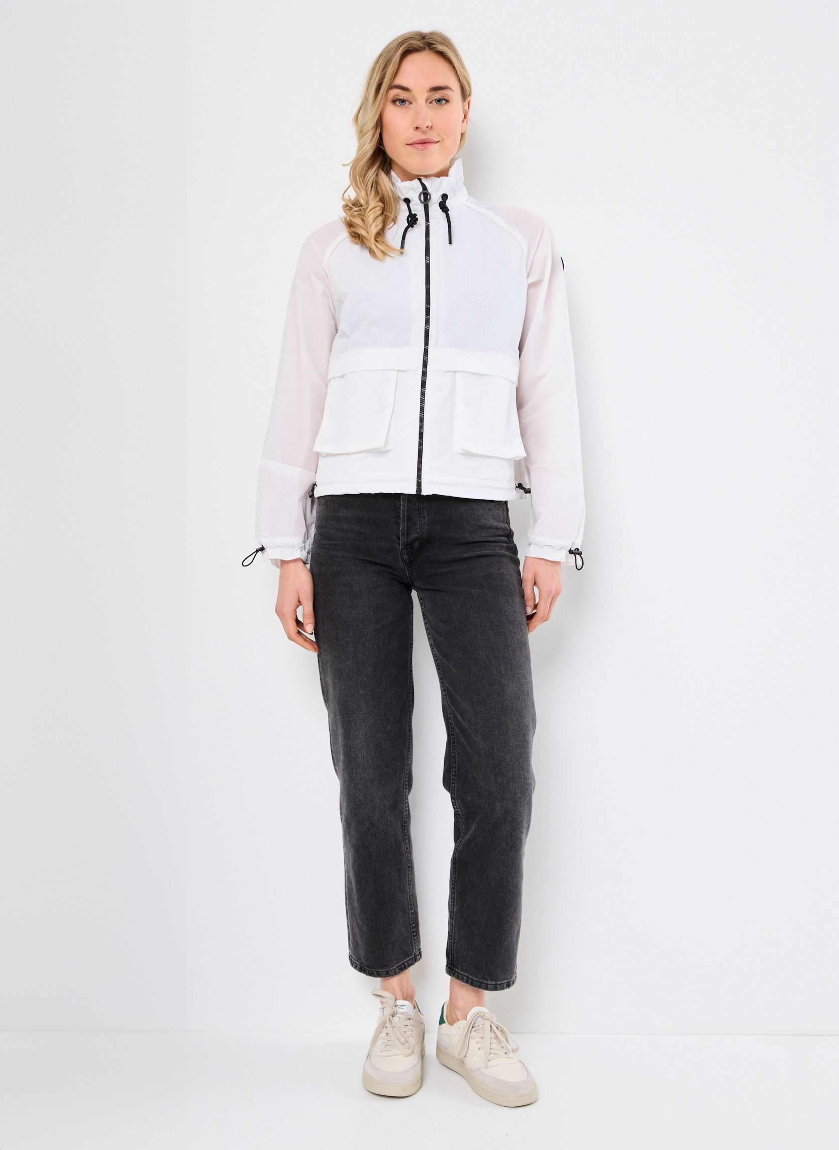 Regenjacken EDGE damen weiß JOTT Regenjacken EDGE damen weiß WHITE