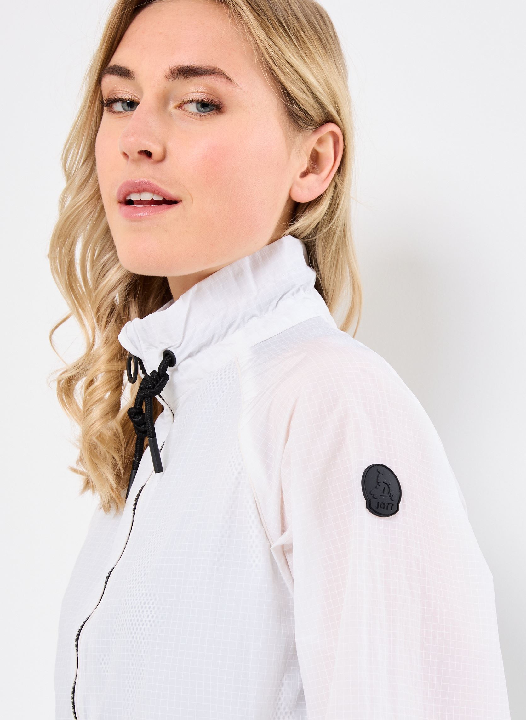 Regenjacken EDGE damen weiß JOTT Regenjacken EDGE damen weiß WHITE