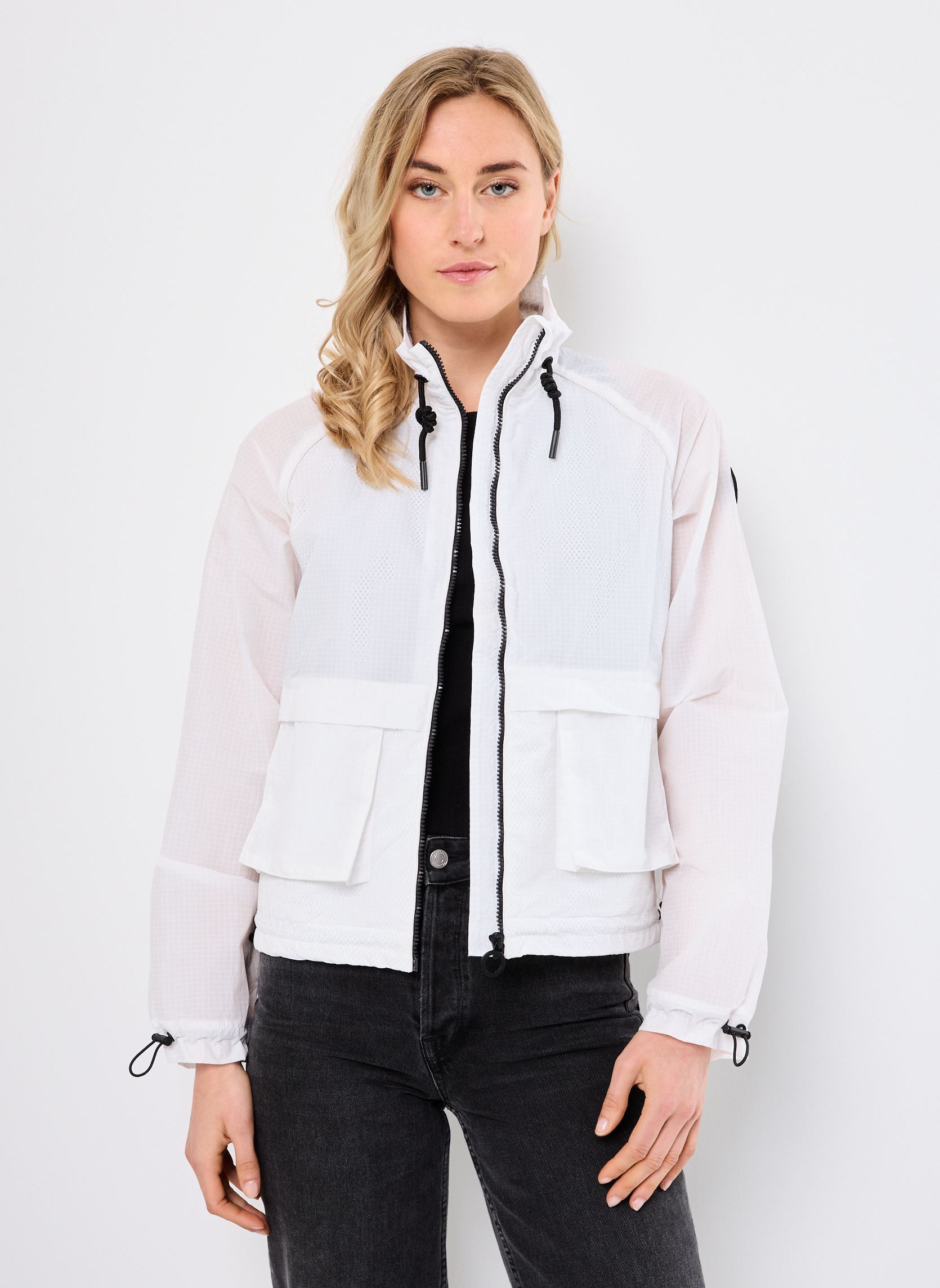 Regenjacken EDGE damen weiß JOTT Regenjacken EDGE damen weiß WHITE