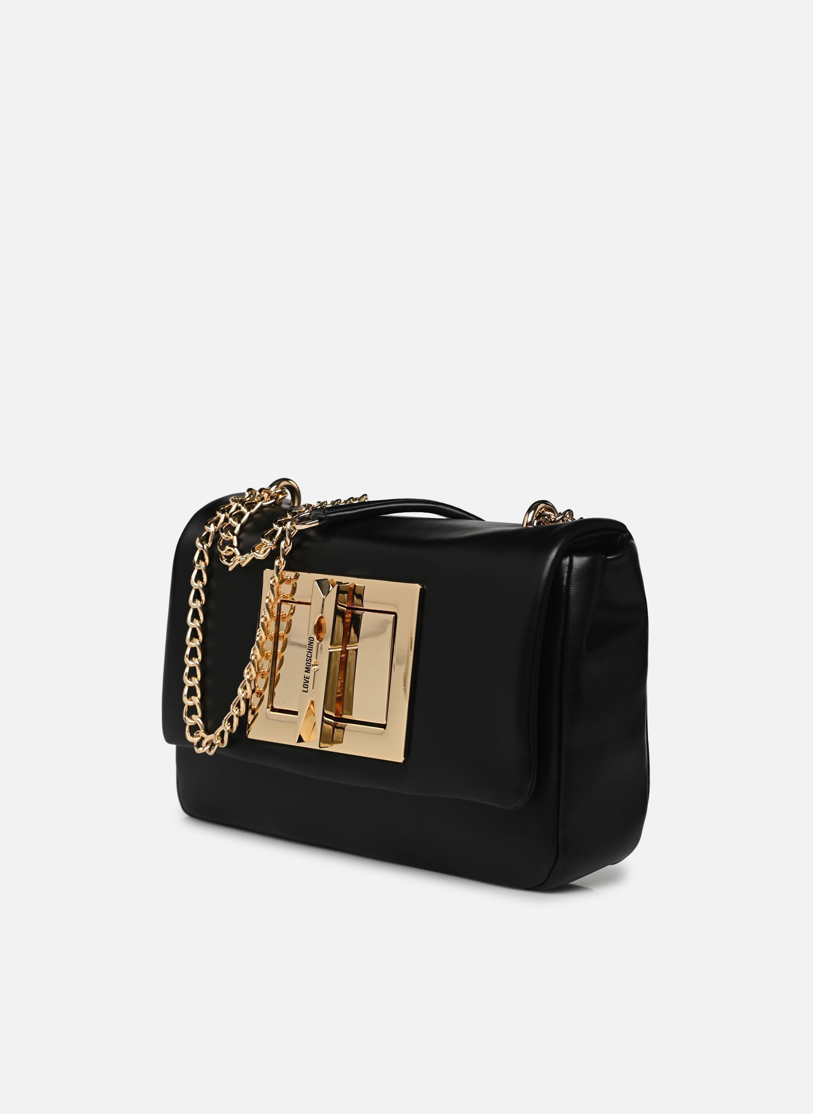 Bandolera CLOTHESPIN JC4164PP1M mujer negro Love Moschino Bandolera CLOTHESPIN JC4164PP1M mujer negro BLACK