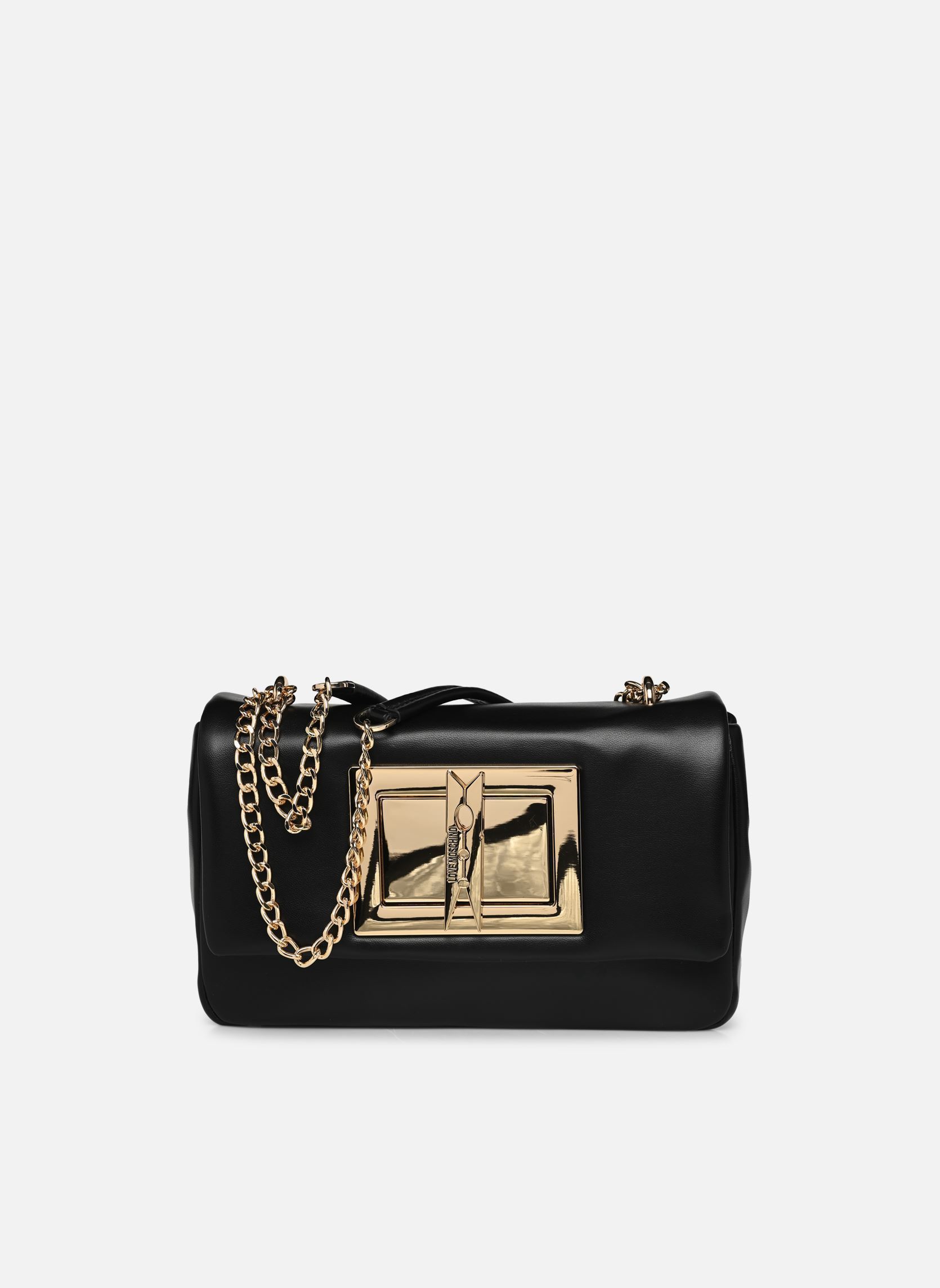 Bandolera CLOTHESPIN JC4164PP1M mujer negro Love Moschino Bandolera CLOTHESPIN JC4164PP1M mujer negro BLACK