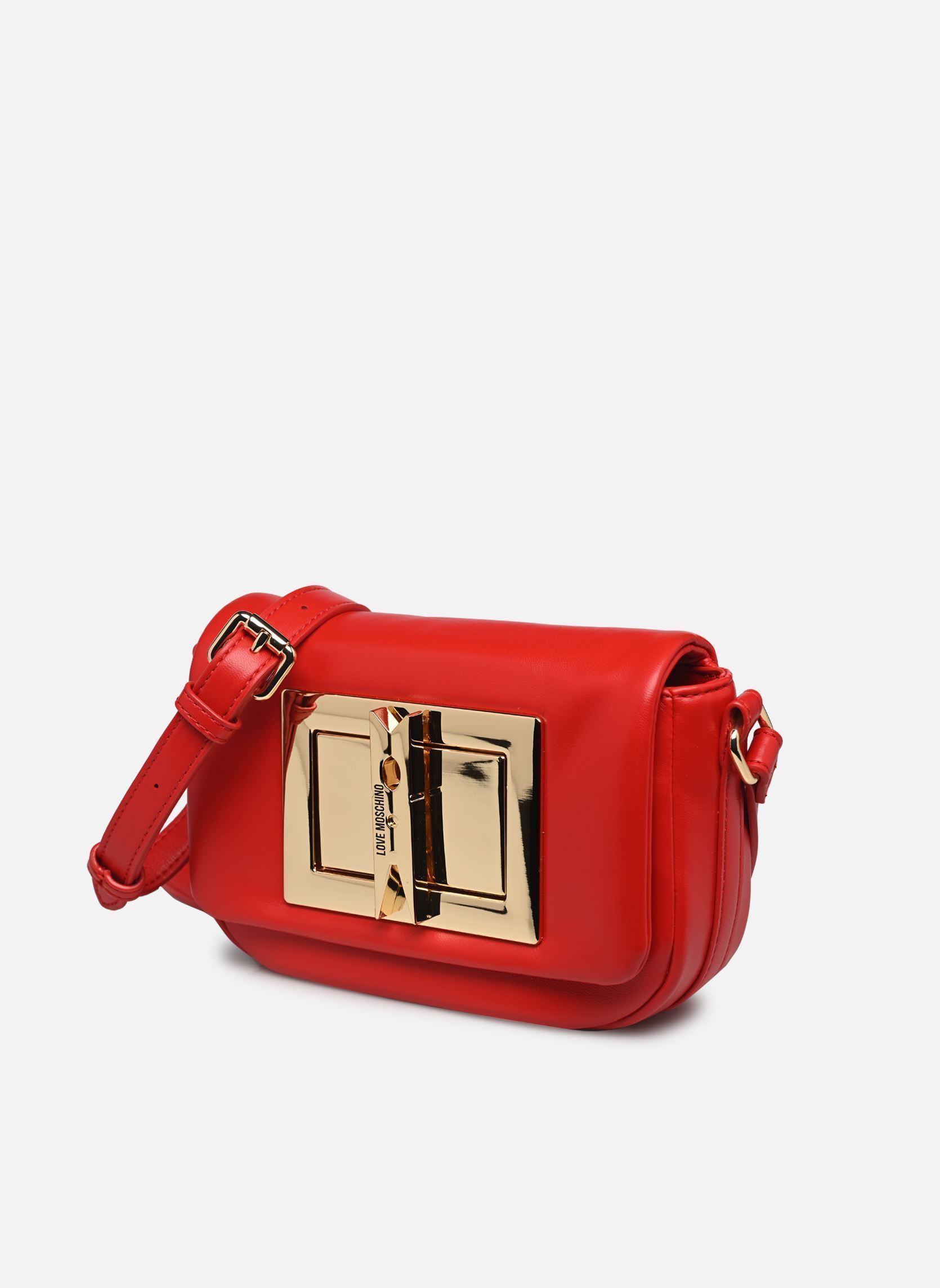Bandolera CLOTHESPIN JC4162PP1M mujer rojo Love Moschino Bandolera CLOTHESPIN JC4162PP1M mujer rojo RED