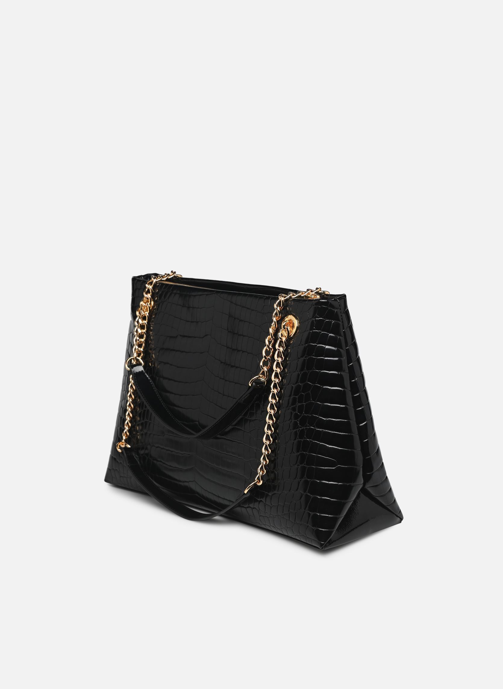 Borse a tracolla SHINY CROCO JC4045PP1M donna nero Love Moschino Borse a tracolla SHINY CROCO JC4045PP1M donna nero BLACK/BLACK
