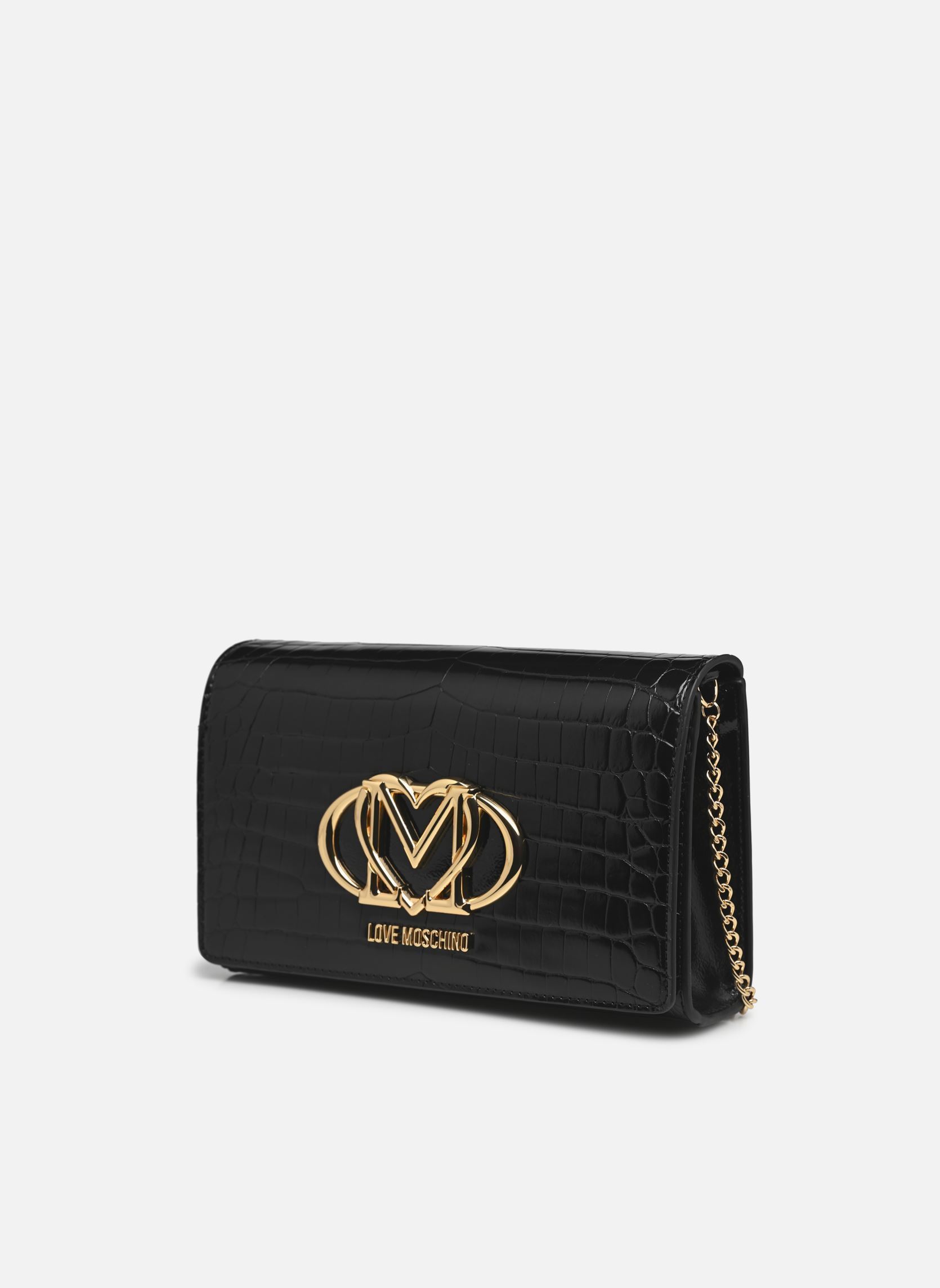 Schoudertassen SMART DAILY BAG JC4047PP1M dames zwart Love Moschino Schoudertassen SMART DAILY BAG JC4047PP1M dames zwart BLACK/BLACK