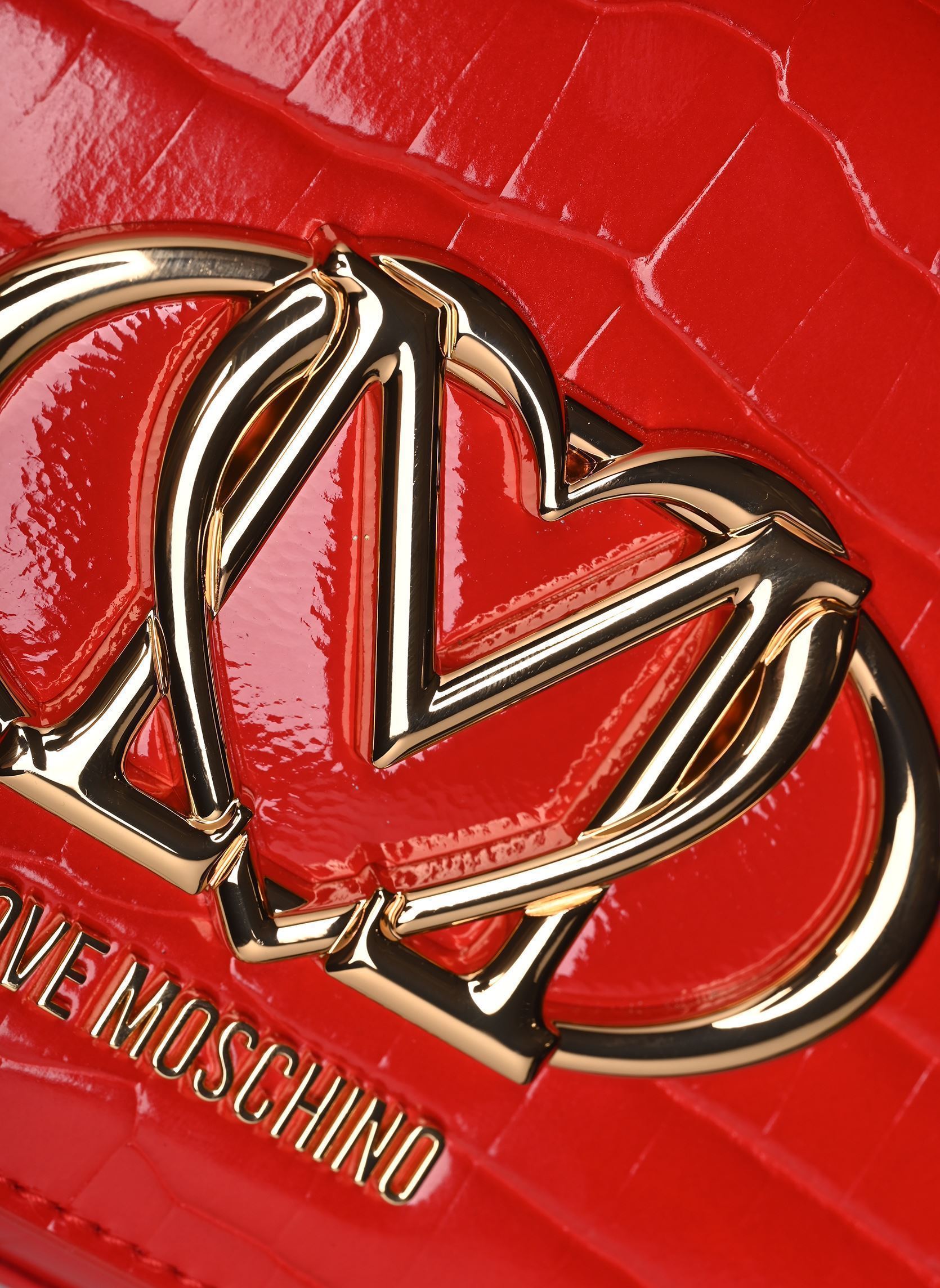 Umhängetaschen SMART DAILY BAG JC4047PP1M damen rot Love Moschino Umhängetaschen SMART DAILY BAG JC4047PP1M damen rot RED/RED