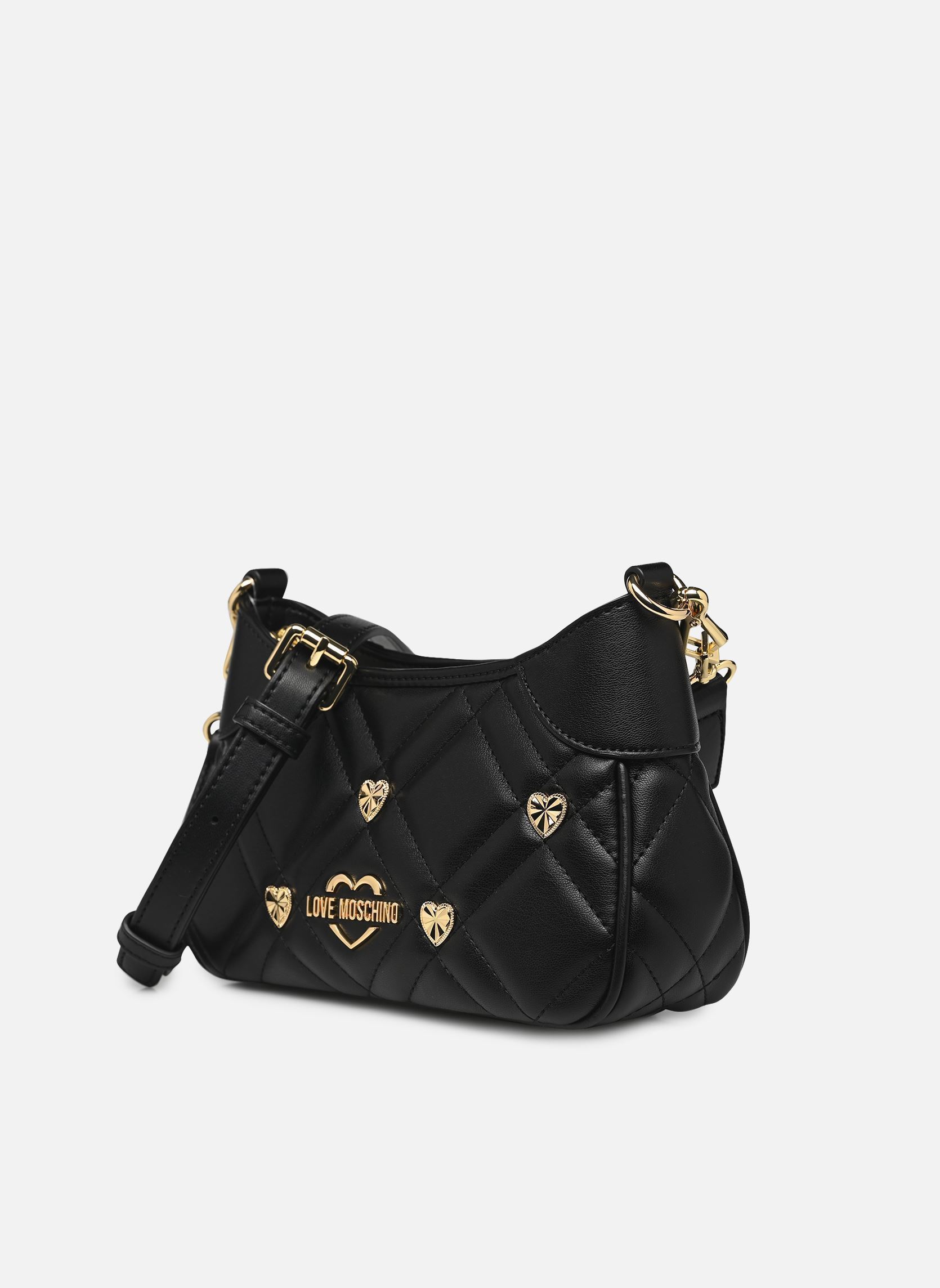 Umhängetaschen SWEET STUDS JC4121PP1M damen schwarz Love Moschino Umhängetaschen SWEET STUDS JC4121PP1M damen schwarz BLACK