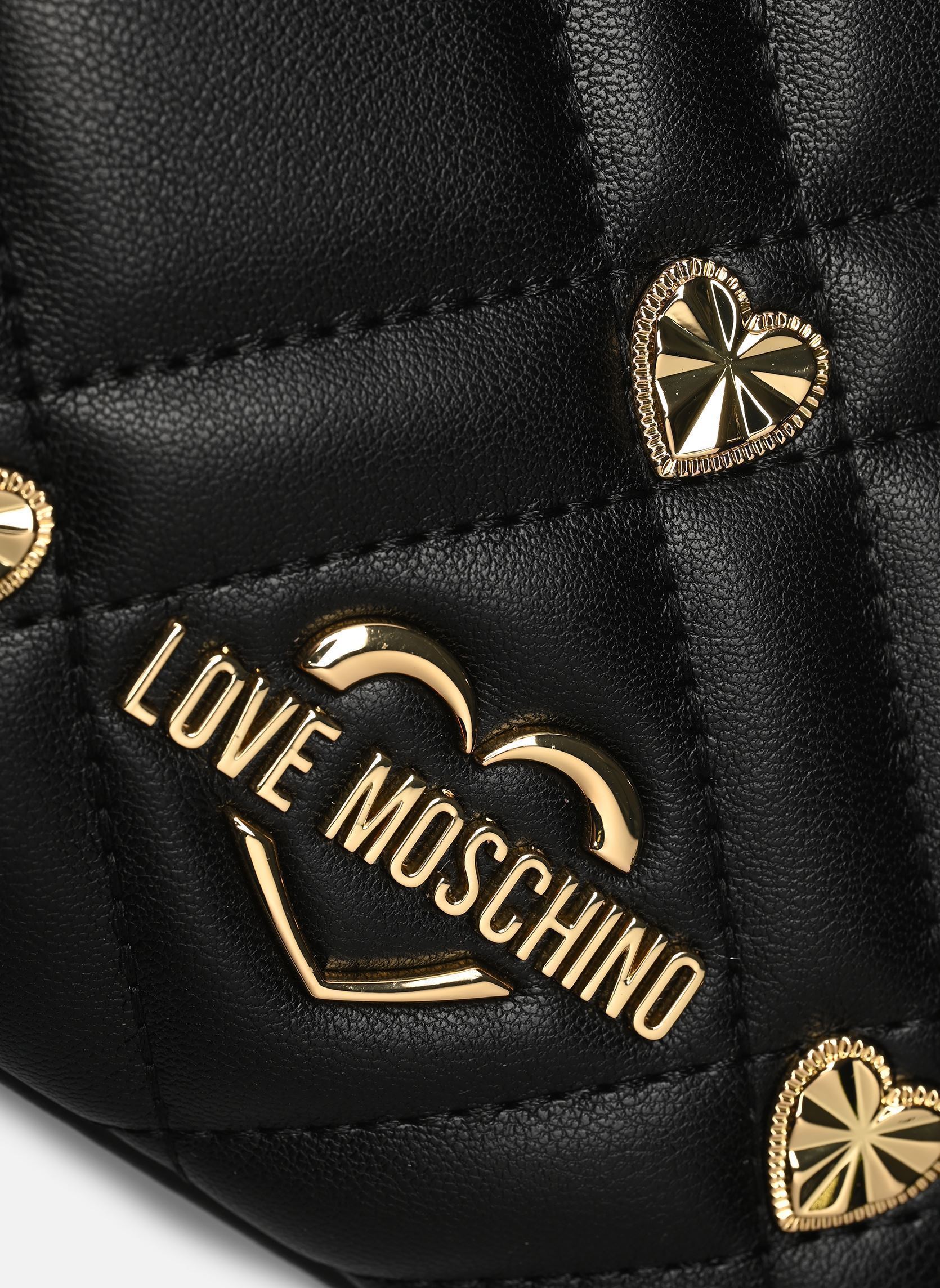 Umhängetaschen SWEET STUDS JC4121PP1M damen schwarz Love Moschino Umhängetaschen SWEET STUDS JC4121PP1M damen schwarz BLACK