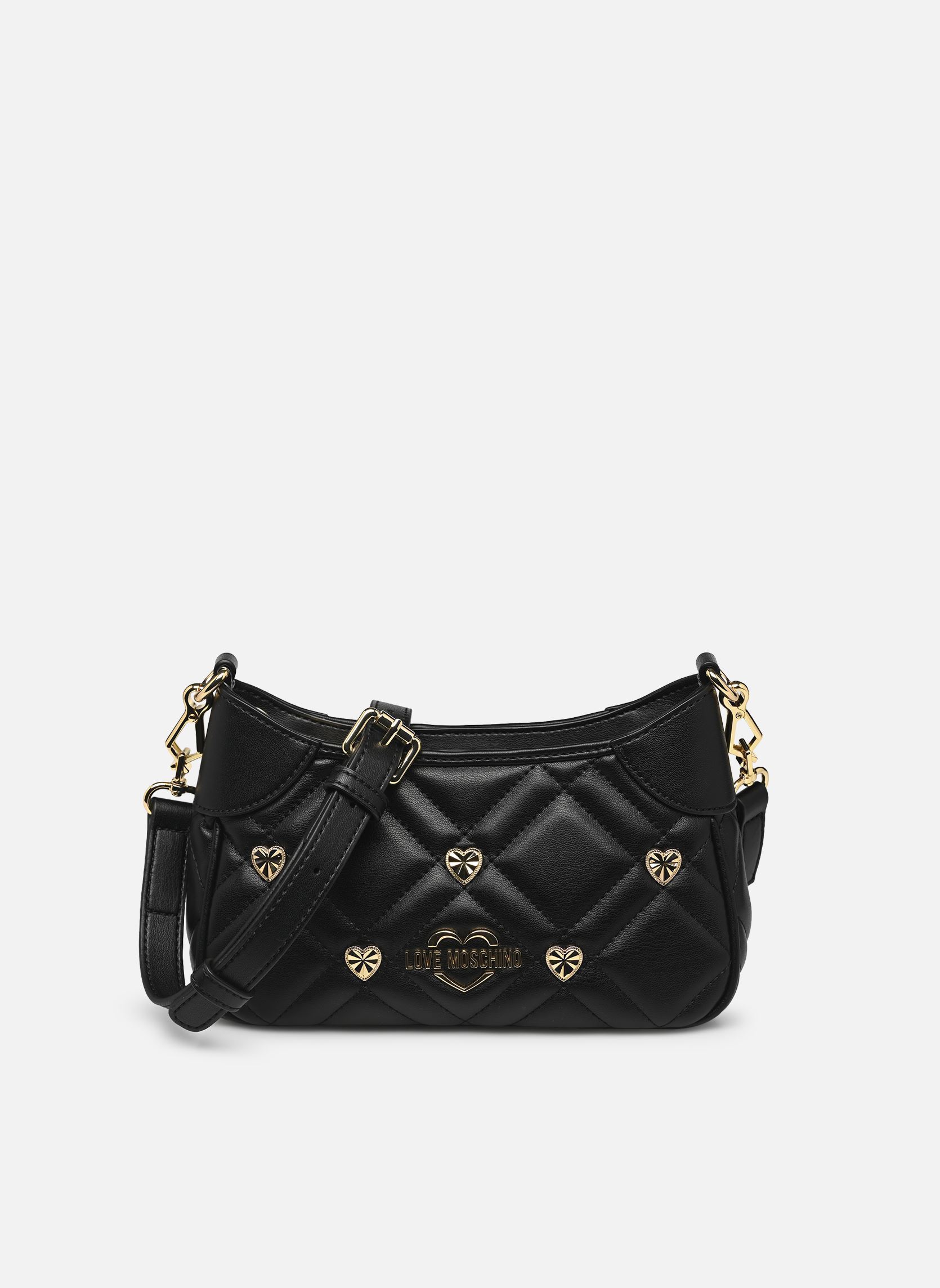 Umhängetaschen SWEET STUDS JC4121PP1M damen schwarz Love Moschino Umhängetaschen SWEET STUDS JC4121PP1M damen schwarz BLACK
