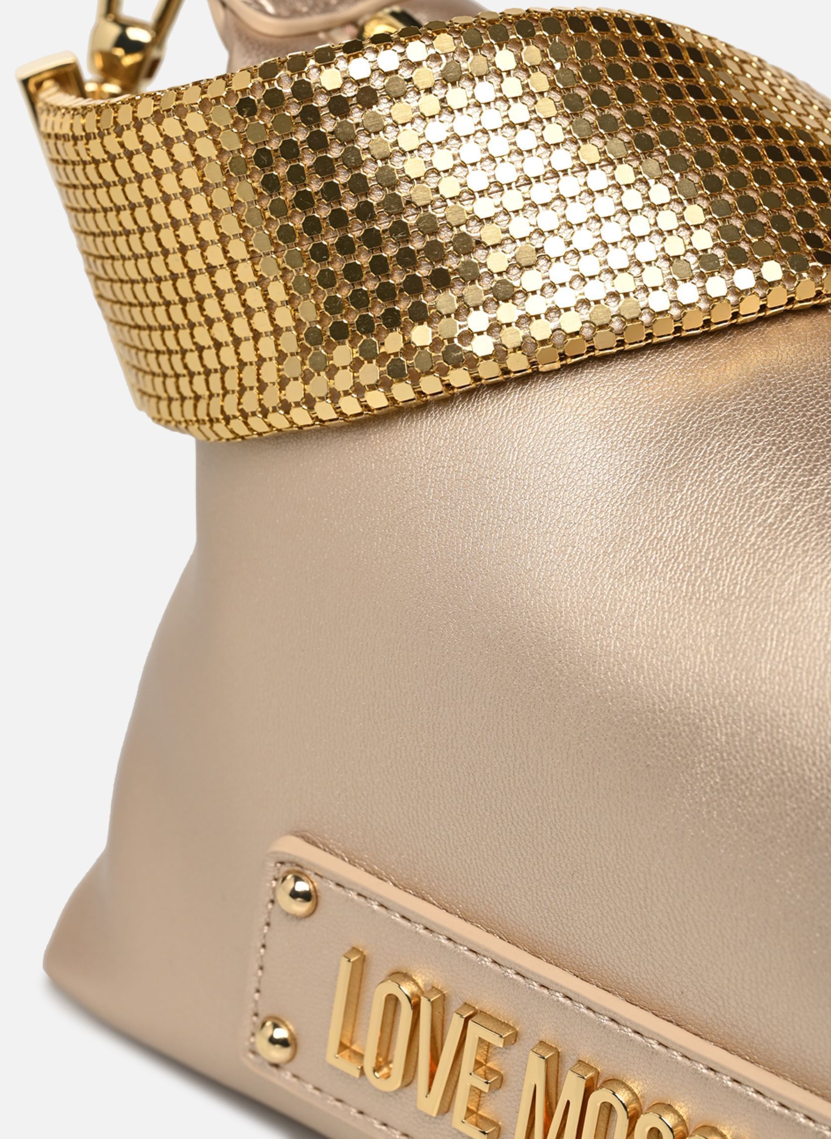 Umhängetaschen SMART DAILY BAG JC4140PP1M damen gold und bronze Love Moschino Umhängetaschen SMART DAILY BAG JC4140PP1M damen gold und bronze METALLIC GOLD