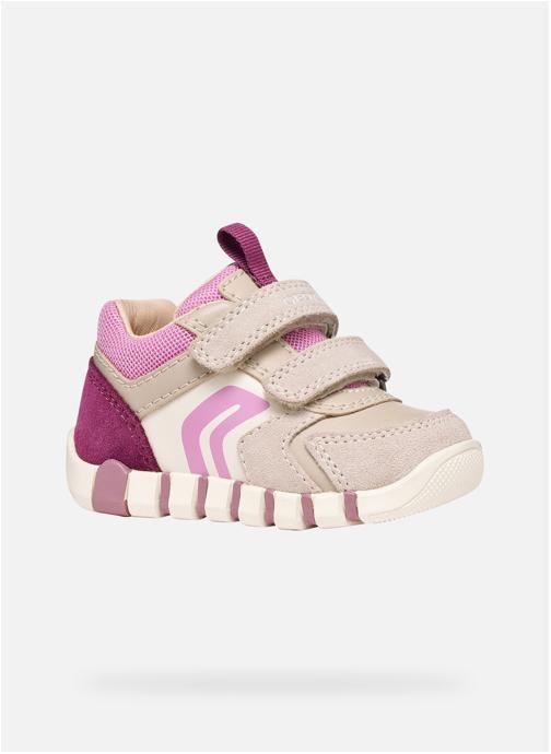 Geox Baskets basses B IUPIDOO GIRL fille beige