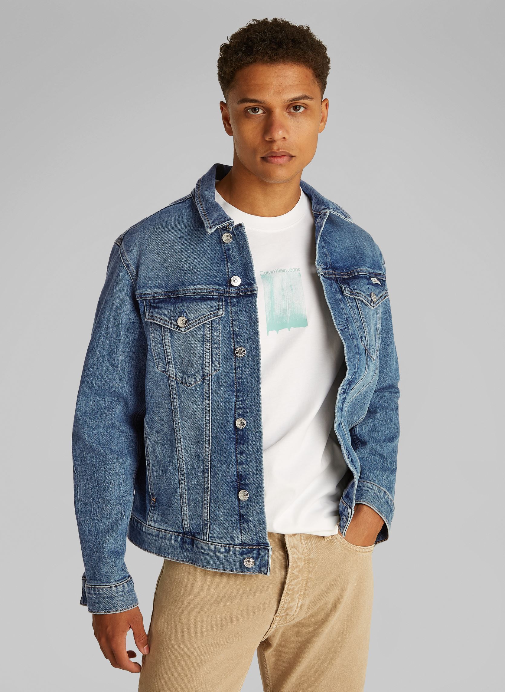 Veste Calvin Klein Jeans SLIM JACKET EU - vue 1