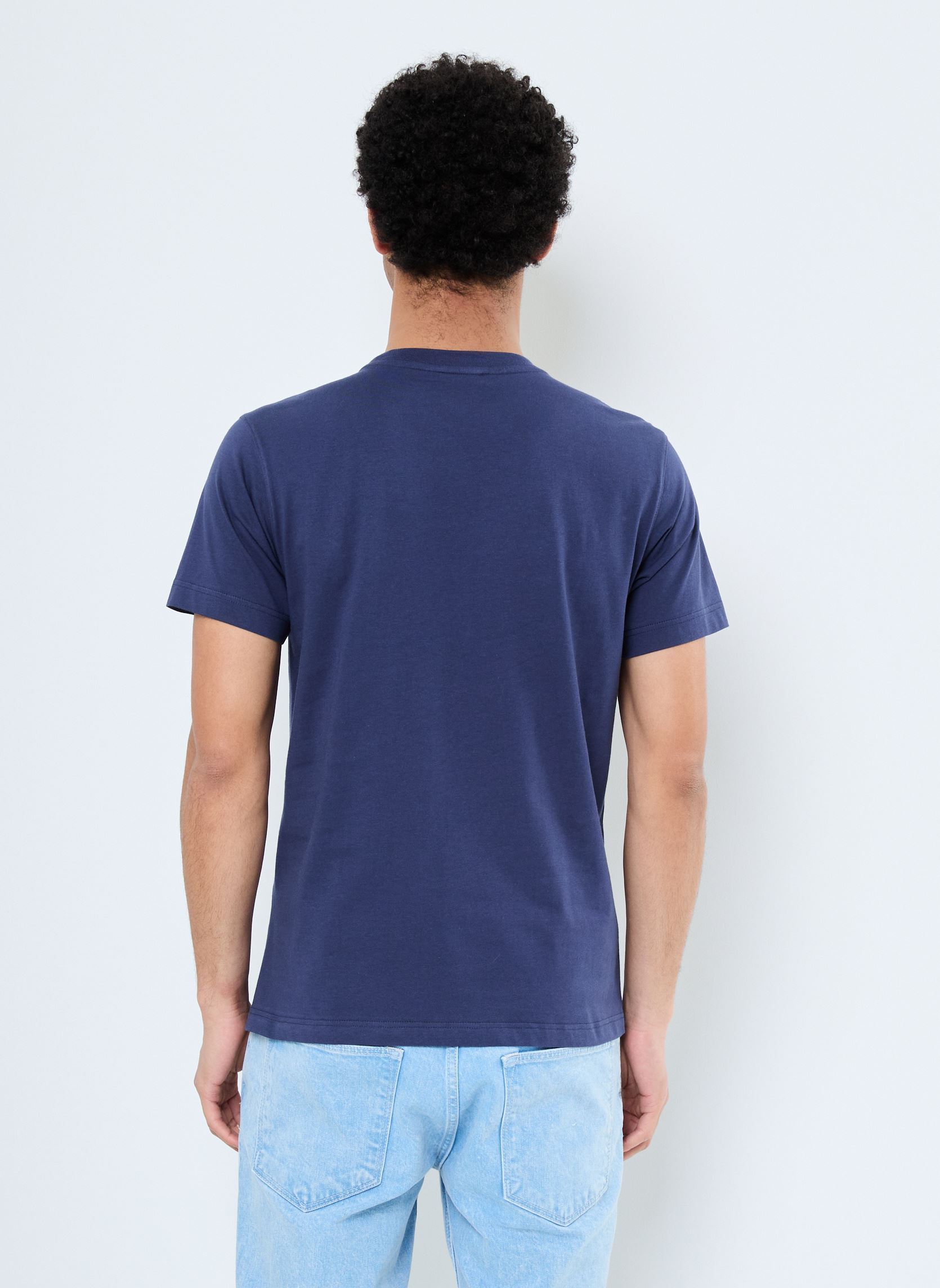 Tee-shirts manches courtes PEDRO homme bleu JOTT Tee-shirts manches courtes PEDRO homme bleu NAVY