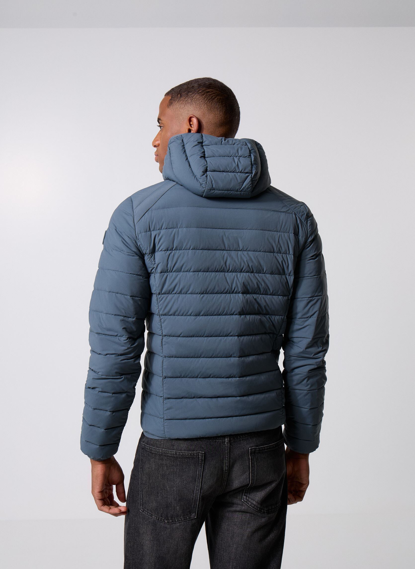 Gewatteerde jassen FRANTZ heren blauw JOTT Gewatteerde jassen FRANTZ heren blauw BLUESTONE