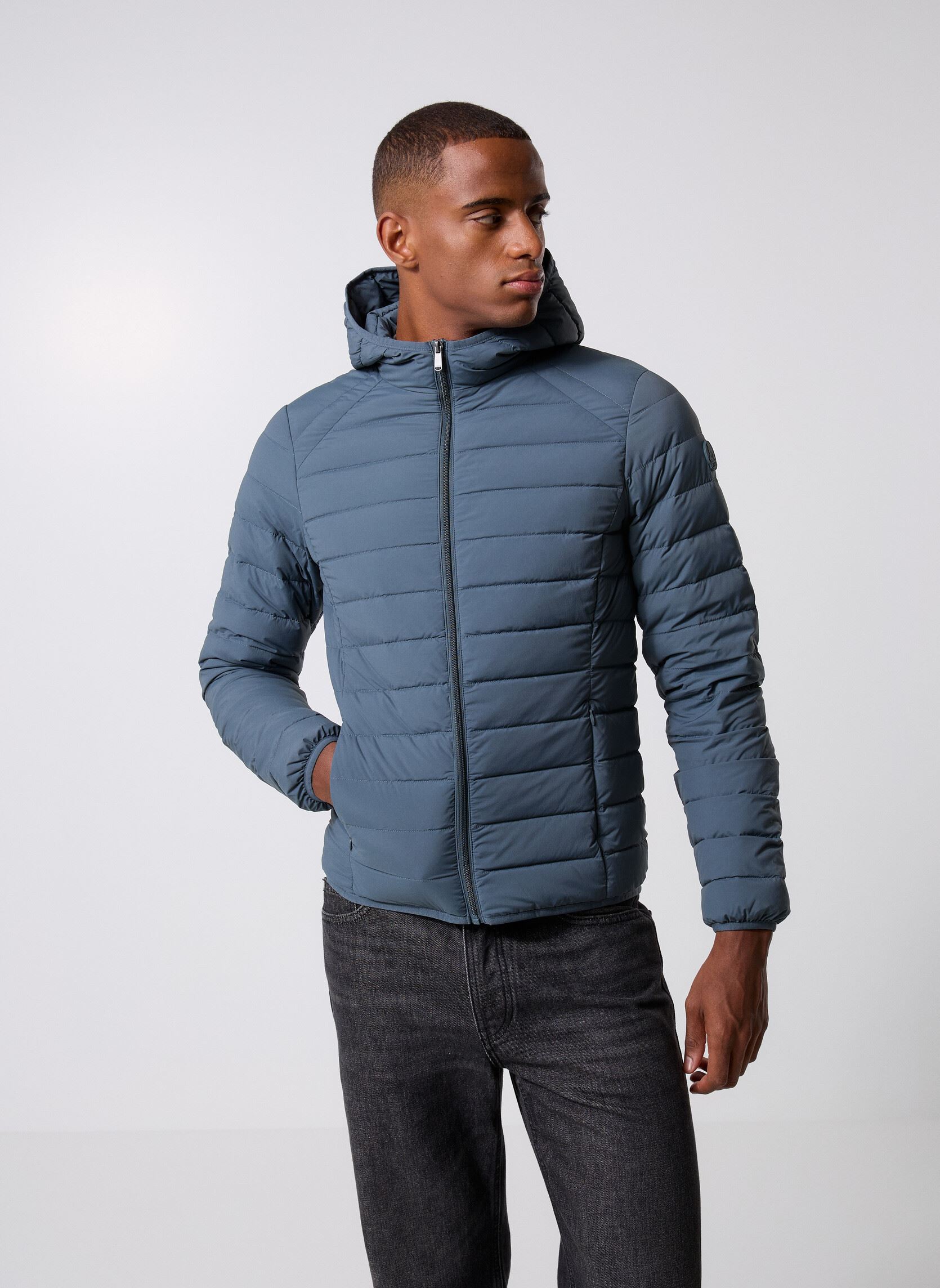 Gewatteerde jassen FRANTZ heren blauw JOTT Gewatteerde jassen FRANTZ heren blauw BLUESTONE