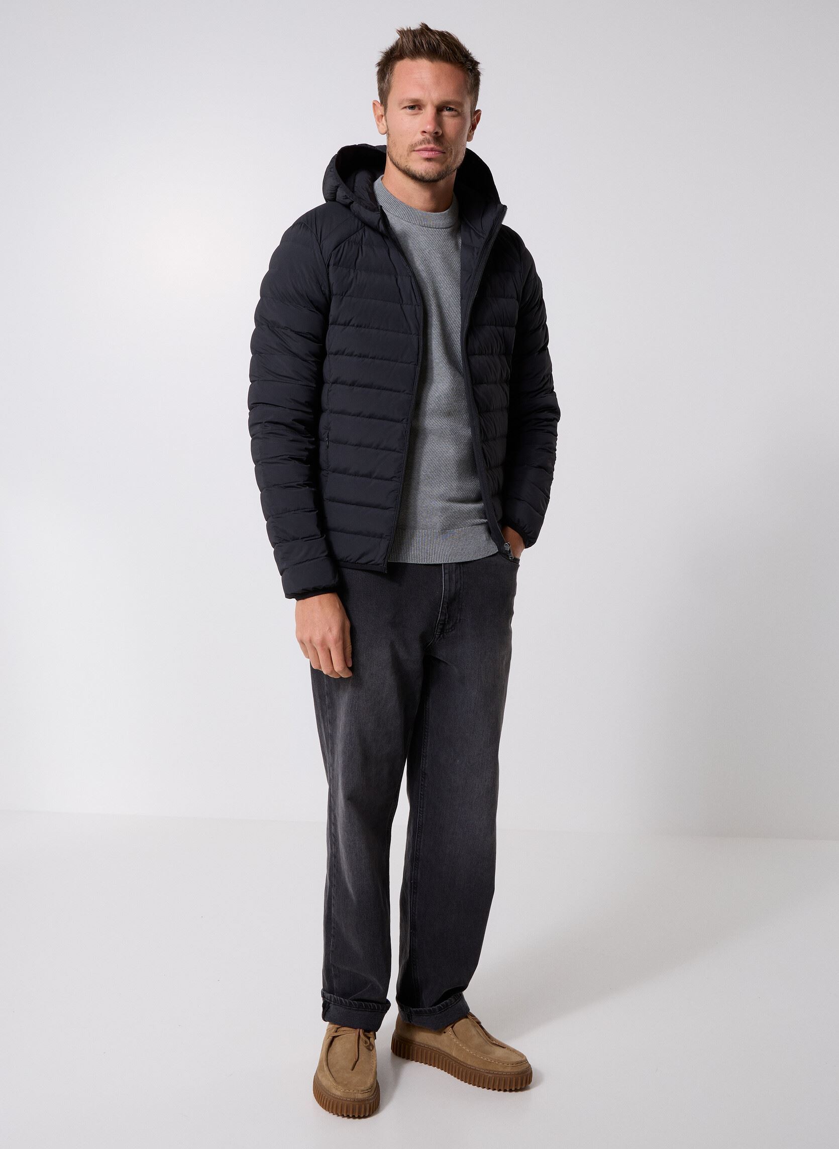 Daunenjacken FRANTZ herren schwarz JOTT Daunenjacken FRANTZ herren schwarz BLACK