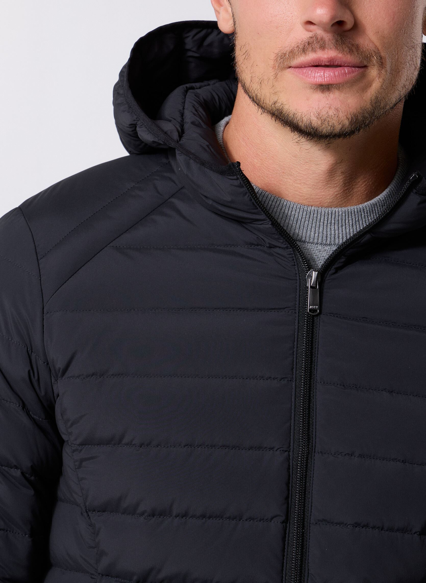 Daunenjacken FRANTZ herren schwarz JOTT Daunenjacken FRANTZ herren schwarz BLACK