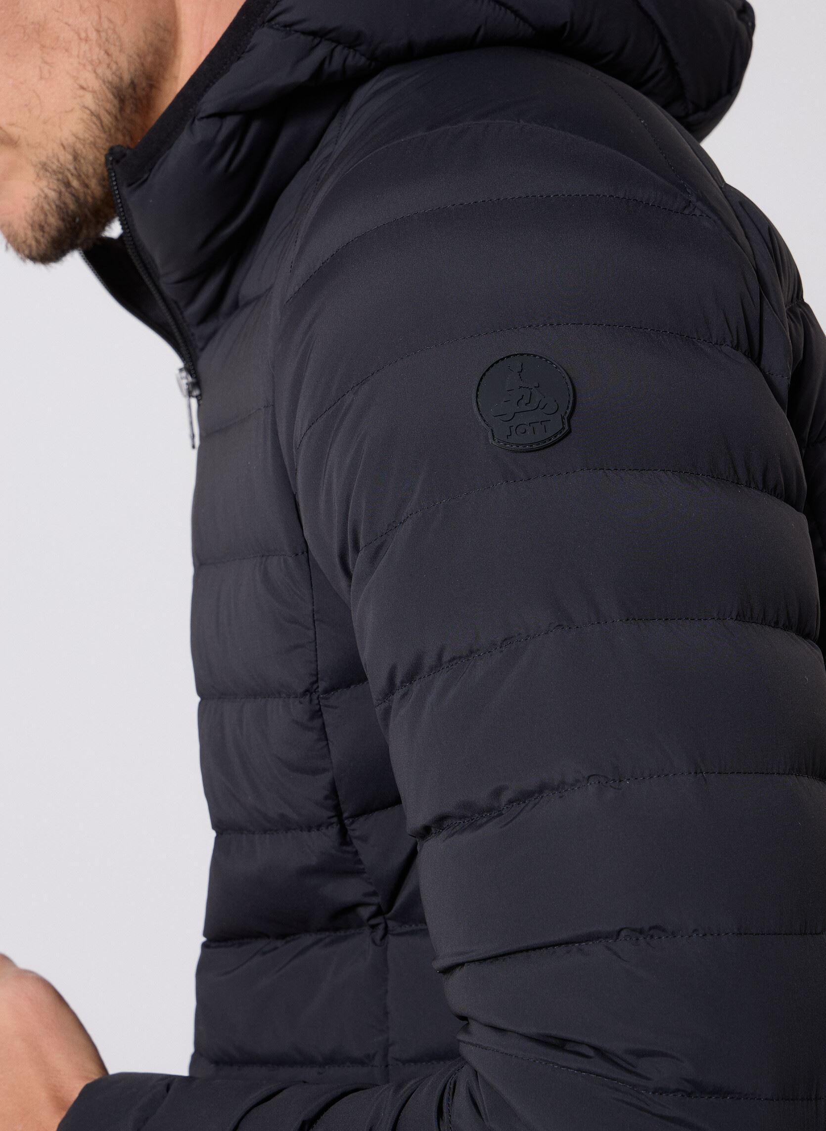 Daunenjacken FRANTZ herren schwarz JOTT Daunenjacken FRANTZ herren schwarz BLACK