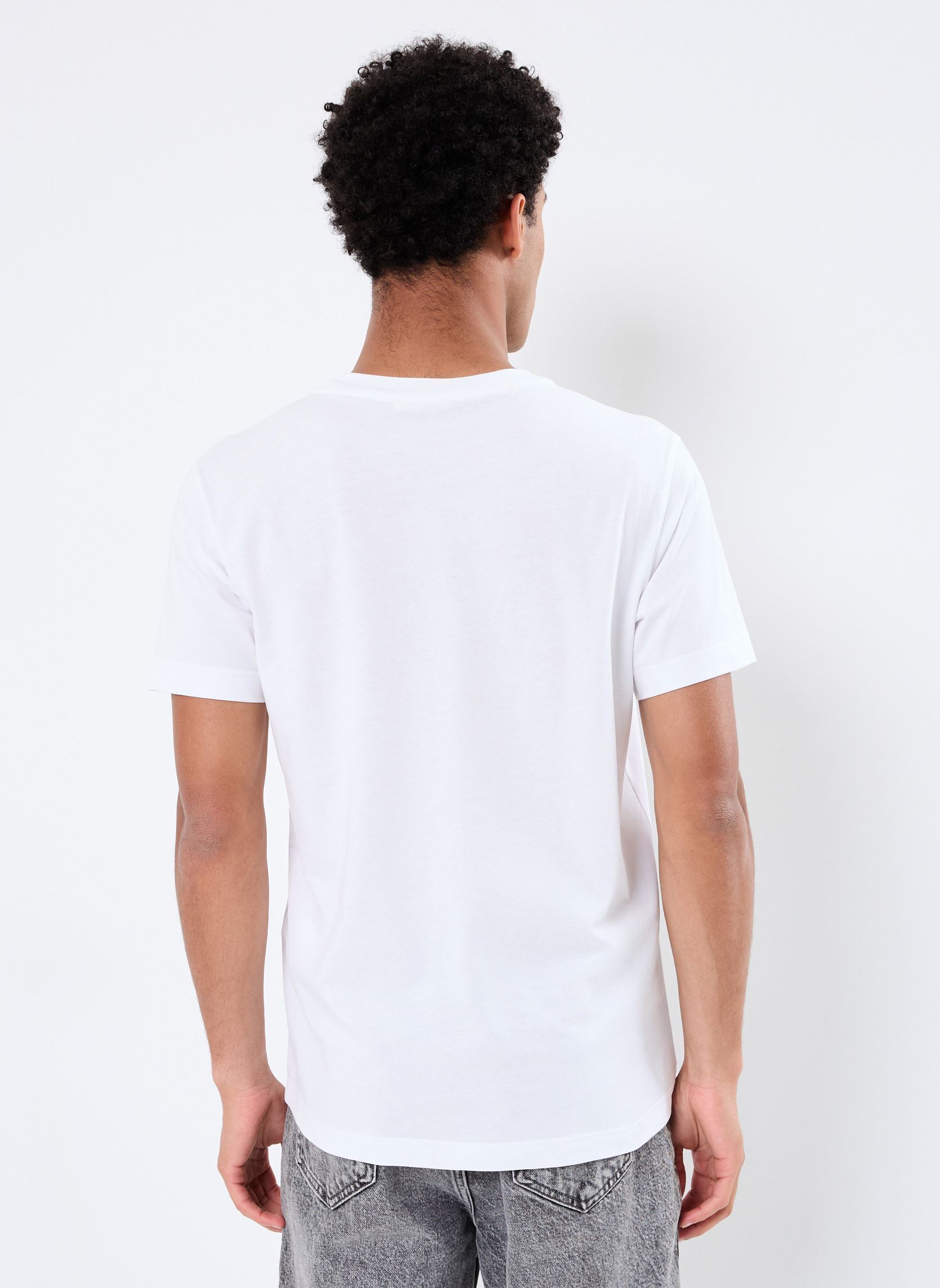 T-shirts met korte mouwen PEDRO MONO heren wit JOTT T-shirts met korte mouwen PEDRO MONO heren wit WHITE