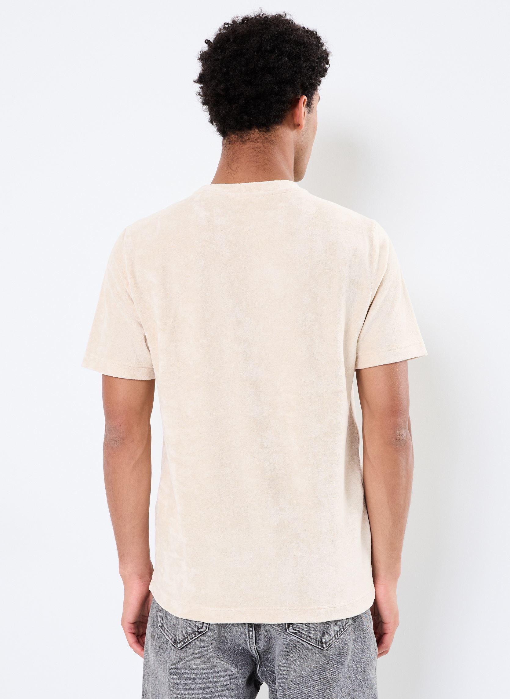 Tee-shirts manches courtes ALI homme beige JOTT Tee-shirts manches courtes ALI homme beige BLEACHED SAND