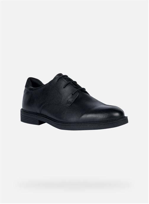 Geox Derbies J ZHEENO BOY garçon noir