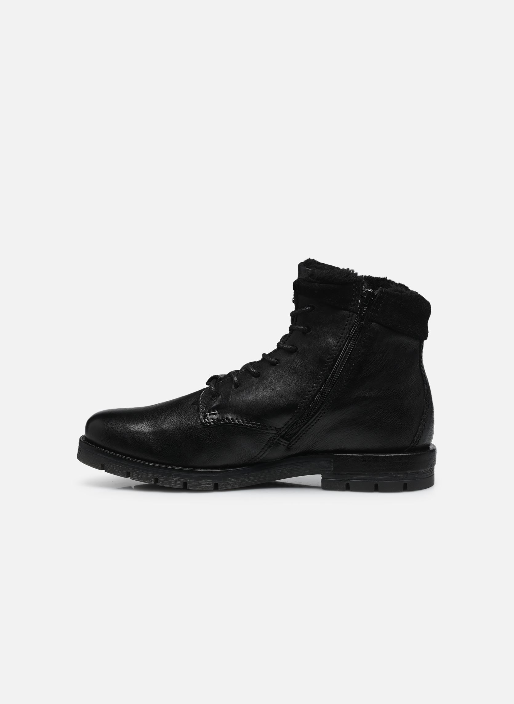 Geschnürte Stiefeletten Chester B herren schwarz Bugatti Geschnürte Stiefeletten Chester B herren schwarz BLACK