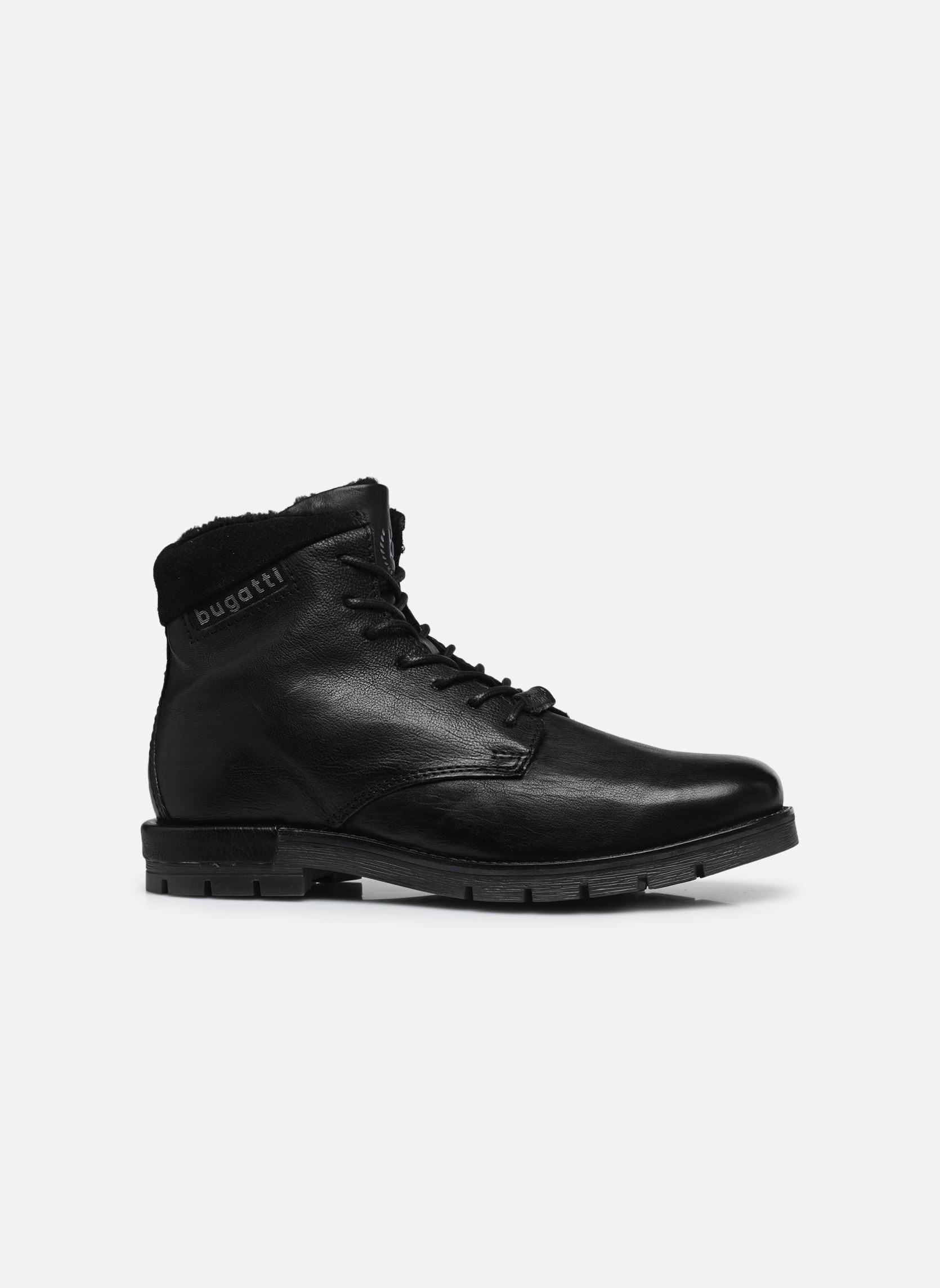 Geschnürte Stiefeletten Chester B herren schwarz Bugatti Geschnürte Stiefeletten Chester B herren schwarz BLACK