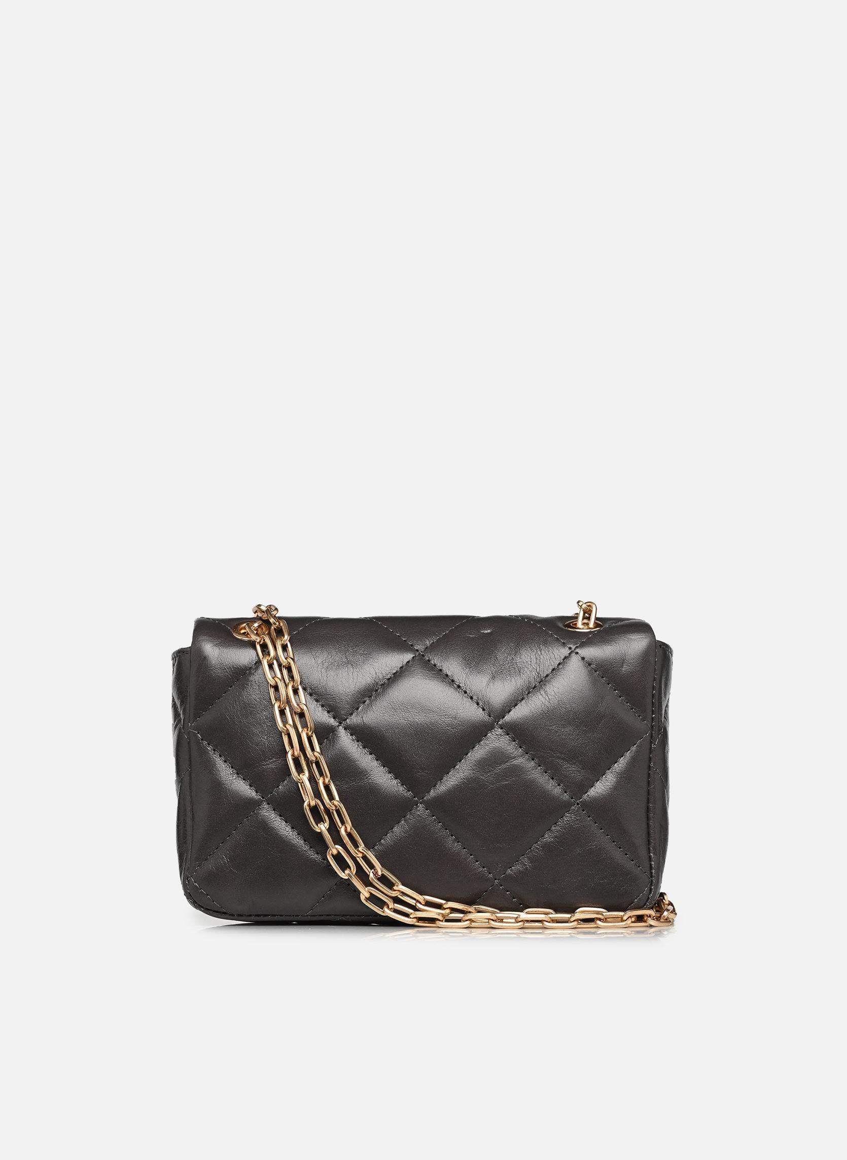 Sacs bandoulière Moon Moyen en Cuir Matelassé femme gris Vanessa Bruno Sacs bandoulière Moon Moyen en Cuir Matelassé femme gris CENDRE