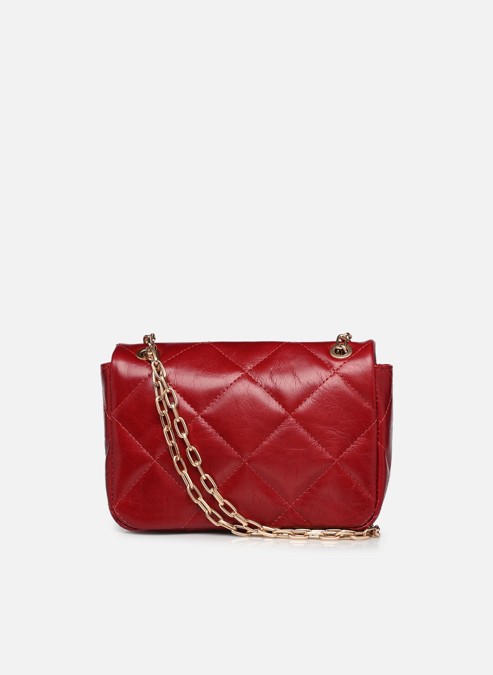 Schoudertassen Moon Moyen en Cuir Matelassé dames rood Vanessa Bruno Schoudertassen Moon Moyen en Cuir Matelassé dames rood RUBIS